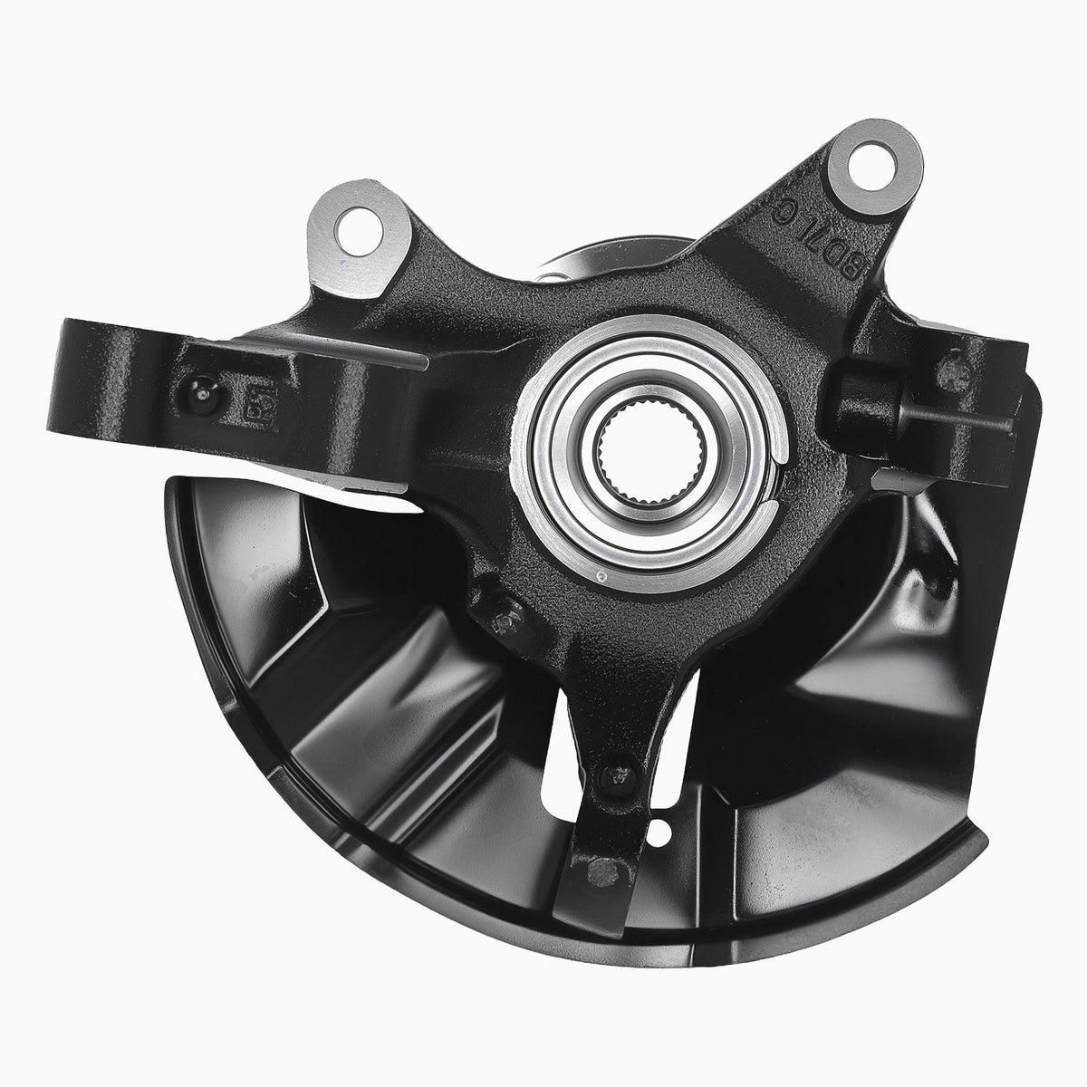 Front LH Steering Knuckle Hub Bearing compatible For Ford Edge compatible For Lincoln MKX 07-10 7T4Z1104A