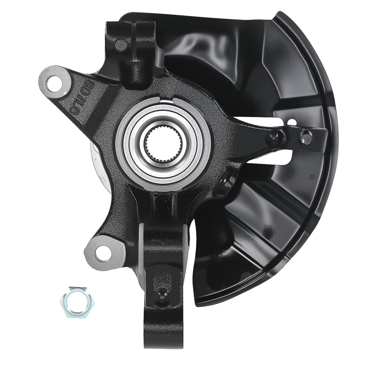 Front Steering Knuckle Hub Bearing compatible For Ford Edge 11-14 KA057 Driver Side
