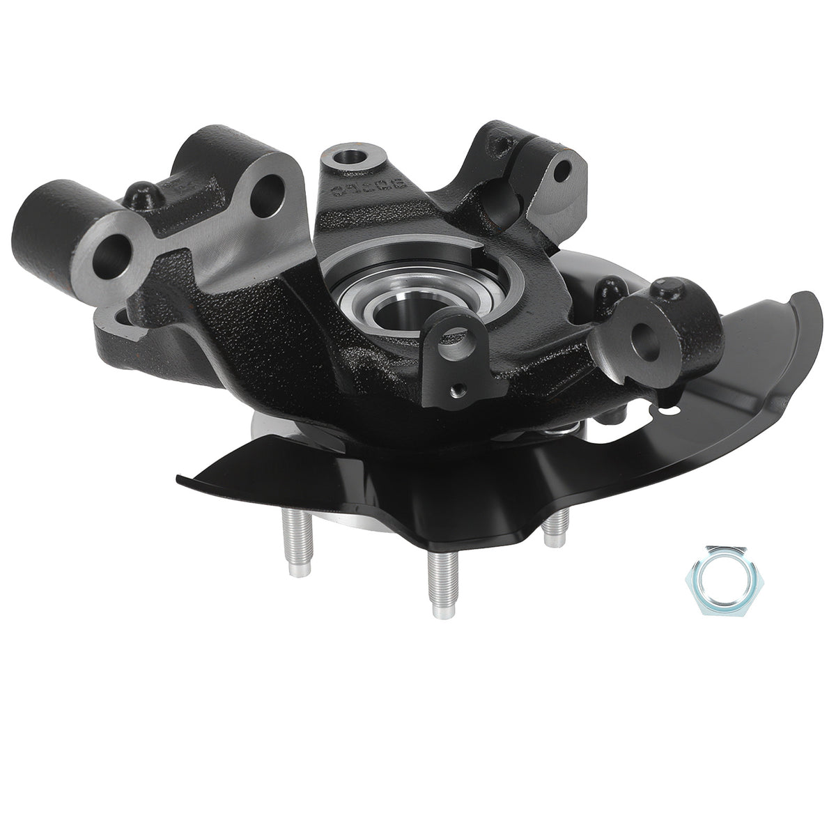 Front Steering Knuckle Hub Bearing compatible For Ford Edge 11-14 KA057 Driver Side