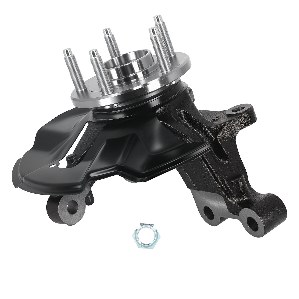 Front Steering Knuckle Hub Bearing compatible For Ford Edge 11-14 KA057 Driver Side