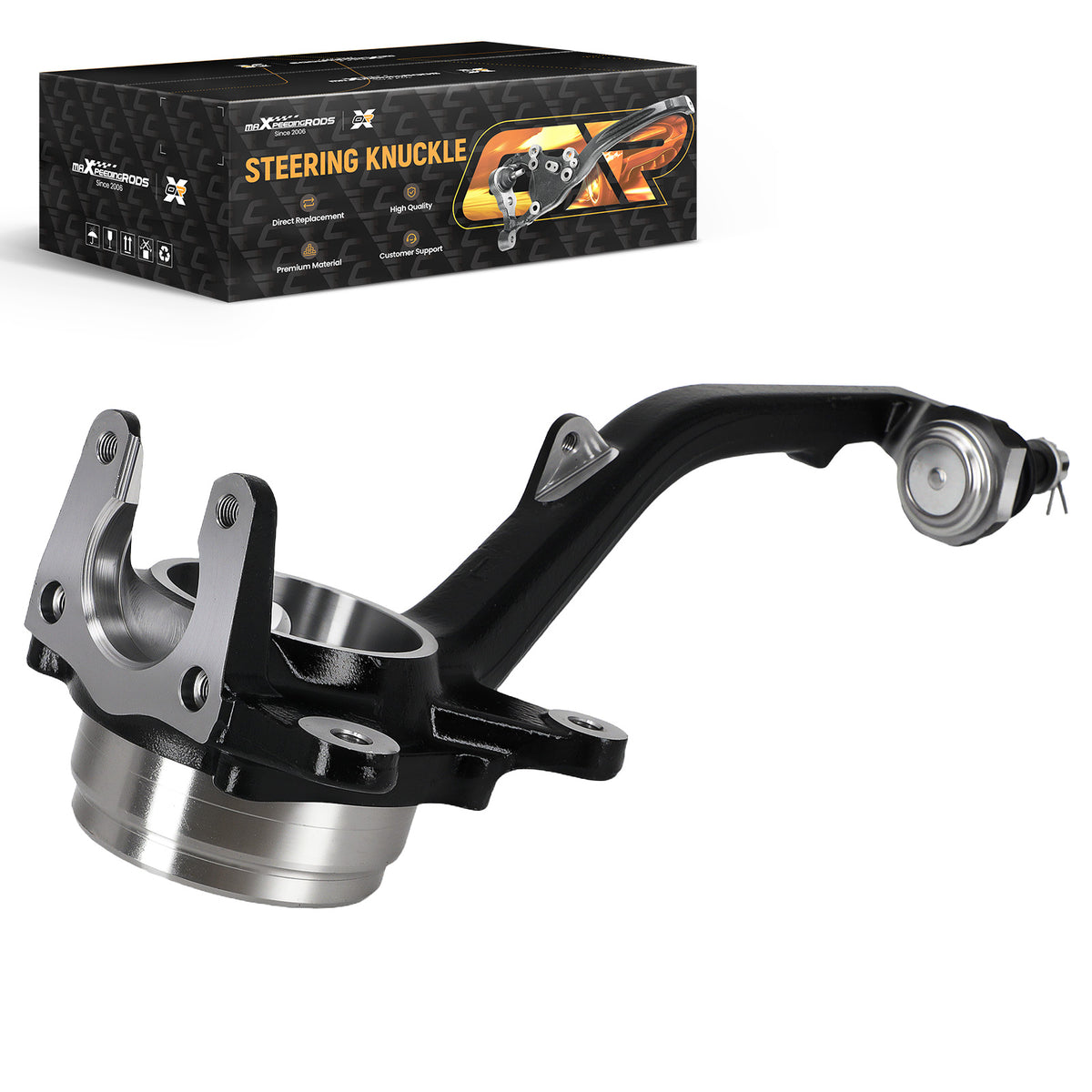 Front Driver Side Steering Knuckle compatible For Toyota Tundra 2000-2003 compatible For Tacoma 698-151
