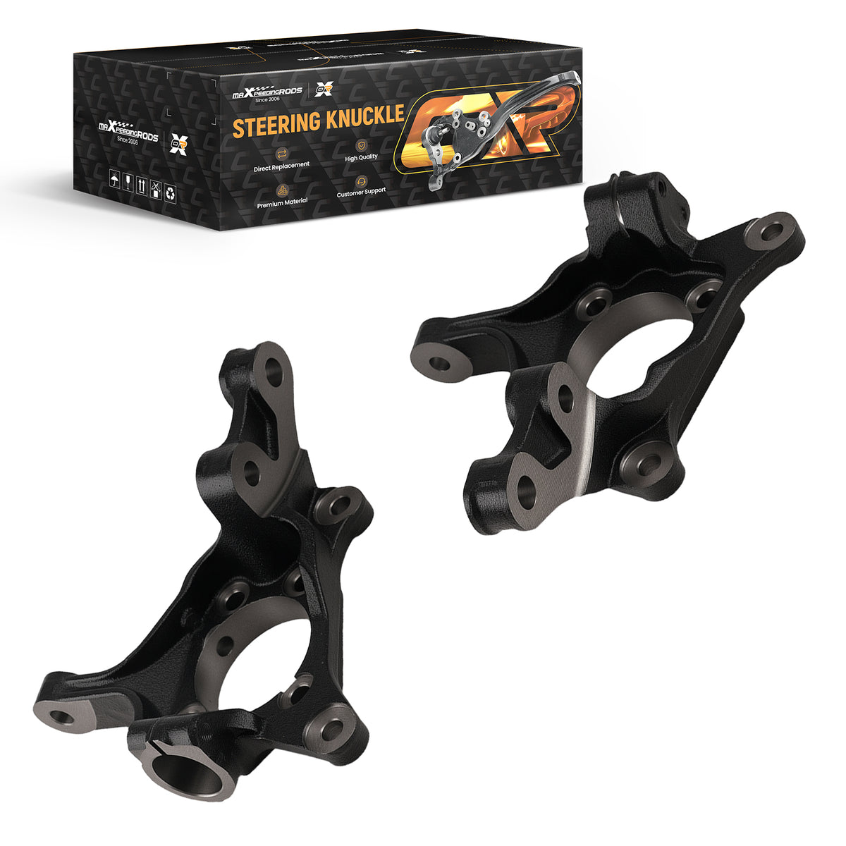 Front Left Right Steering Knuckle compatible For Subaru Forester Impreza Legacy Outback WRX
