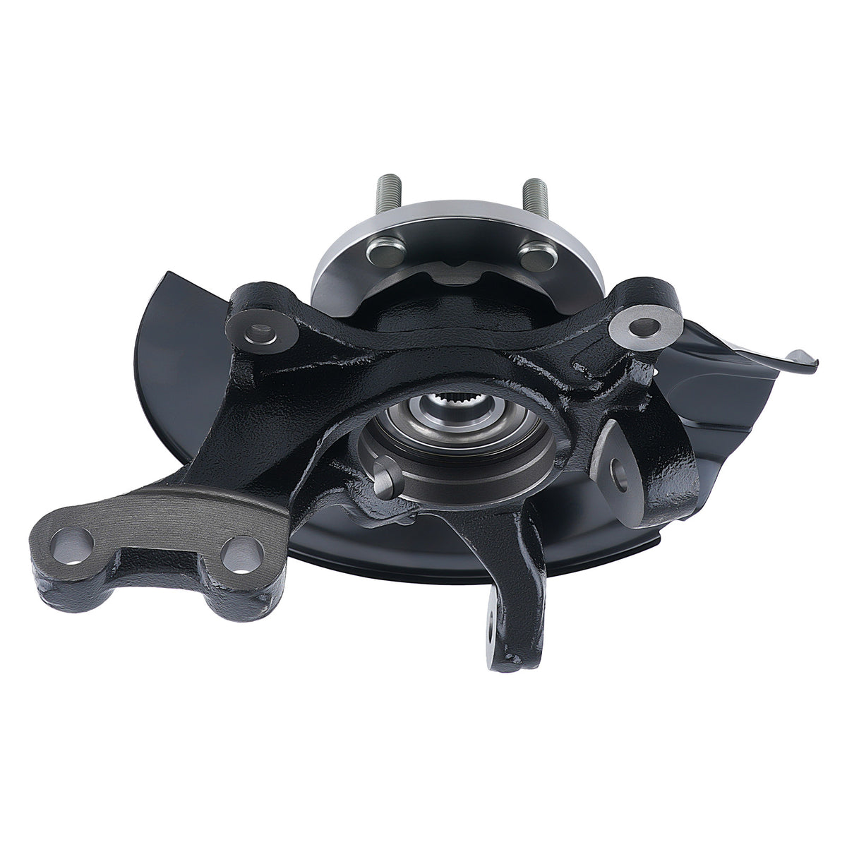 Front LH Steering Knuckle & Wheel Hub Bearing Assembly compatible For Toyota Camry LK037