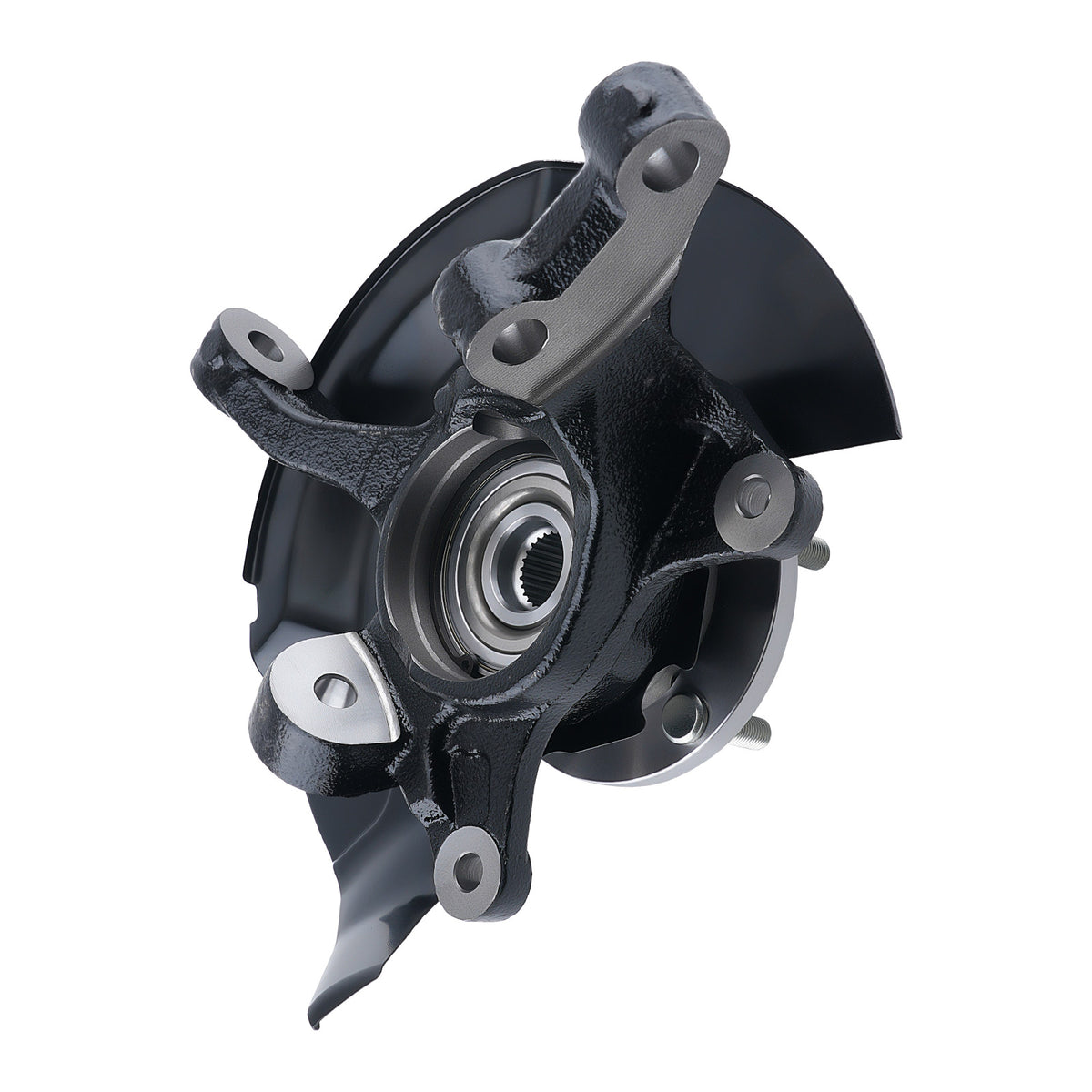 Front LH Steering Knuckle & Wheel Hub Bearing Assembly compatible For Toyota Camry LK037