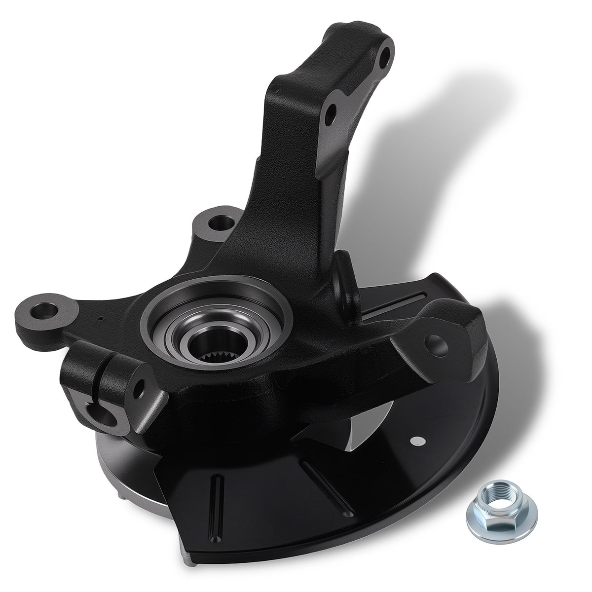 Front Passenger Side Steering Knuckle compatible For Ford Escape 2.3L 2005-2008 698-404