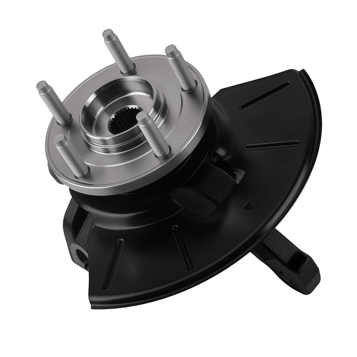 Front LH Steering KnuckleWheel Hub Bearing Assembly compatible For Ford Escape compatible For Mercury