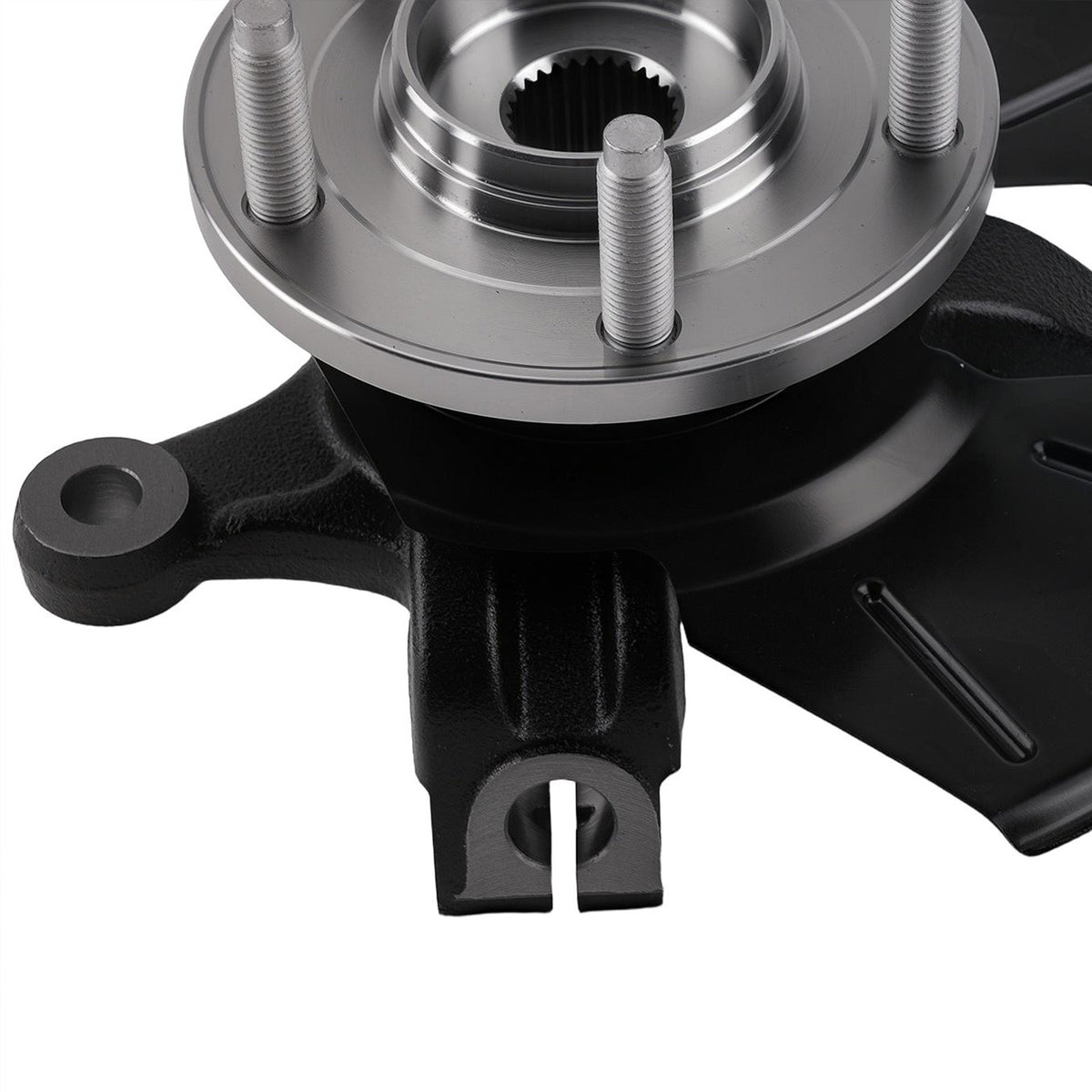 Front LH Steering KnuckleWheel Hub Bearing Assembly compatible For Ford Escape compatible For Mercury