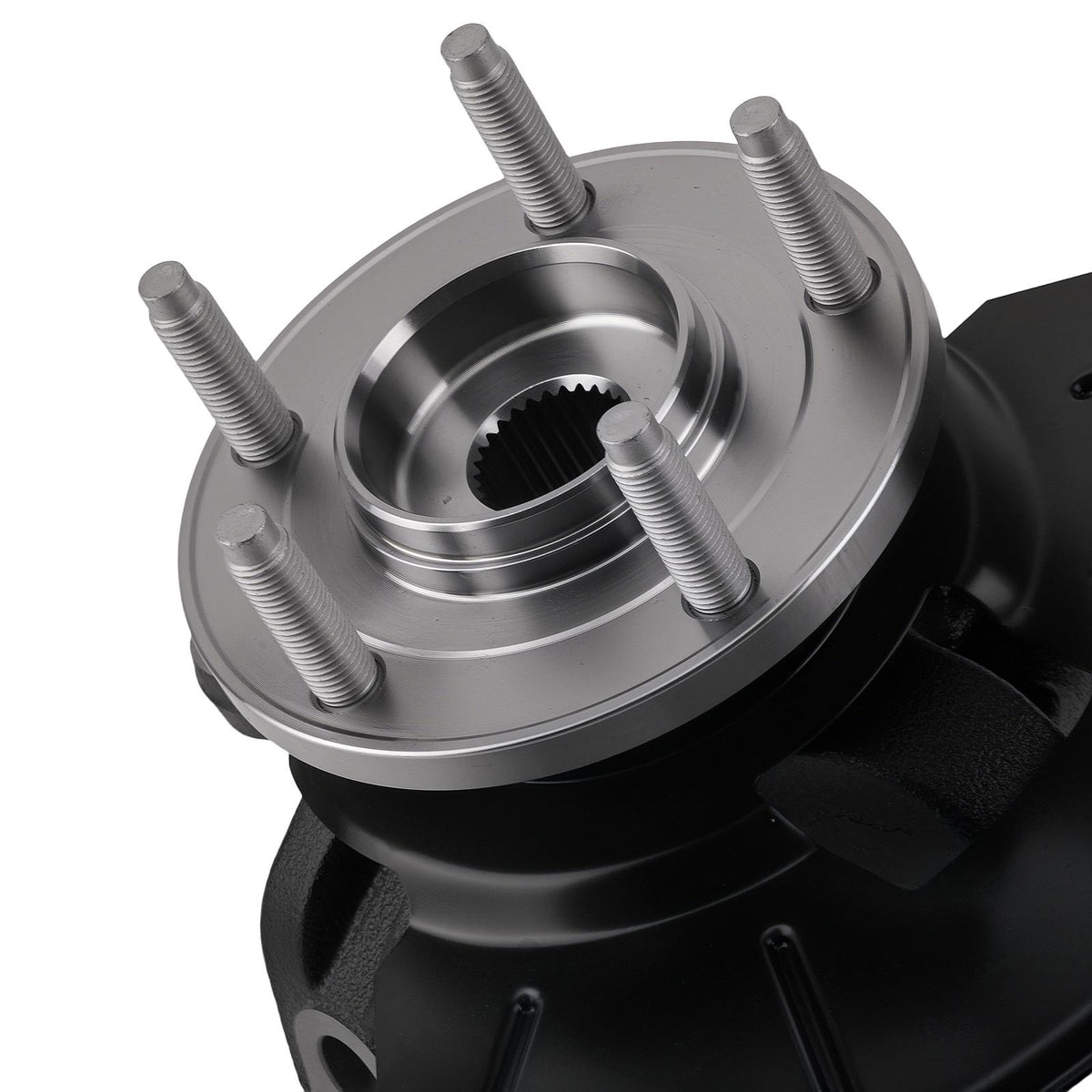 Front LH Steering KnuckleWheel Hub Bearing Assembly compatible For Ford Escape compatible For Mercury