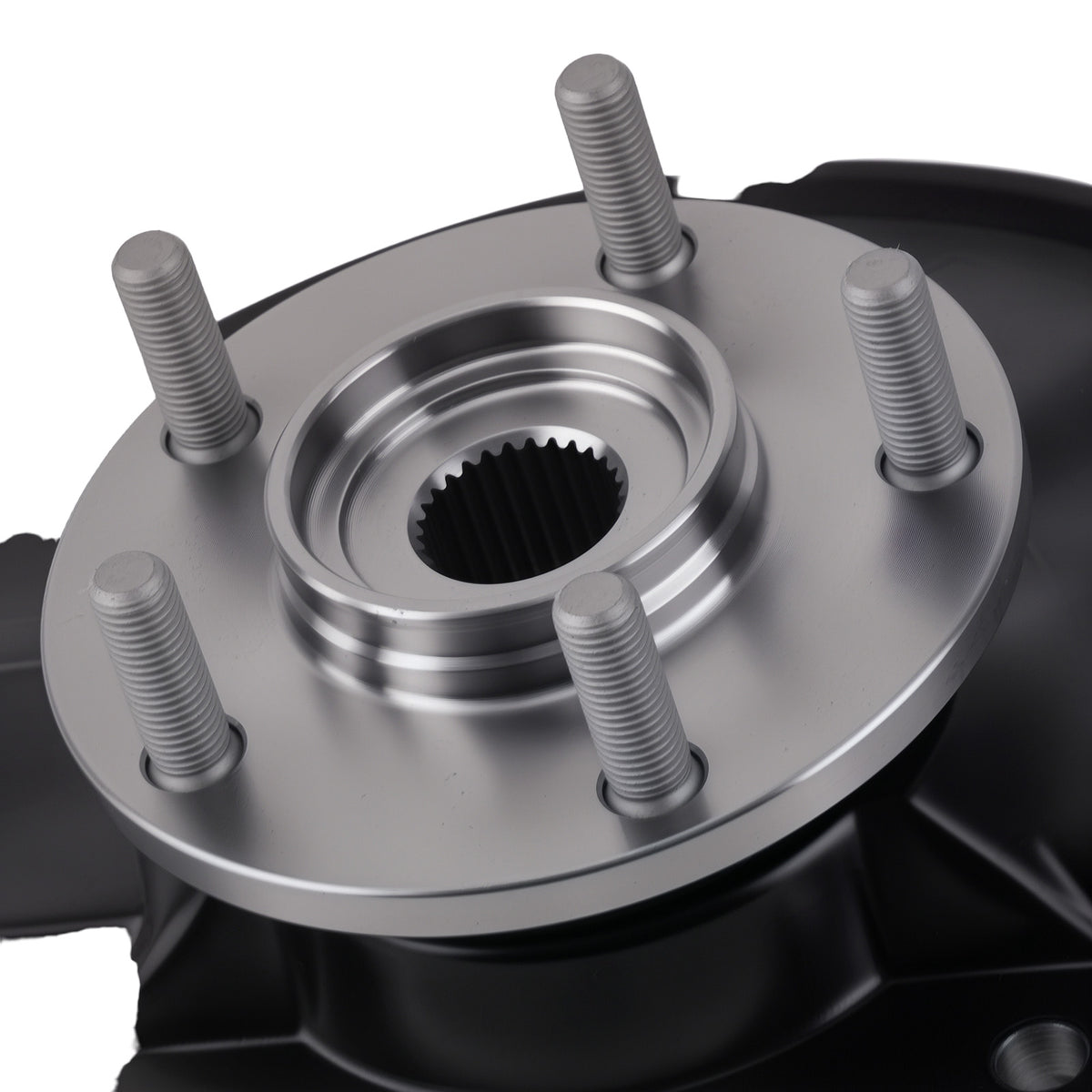 Front Right Steering Knuckle+Wheel Bearing Hub Assembly compatible For Jeep 7-17 compatible For Dodge 7-12
