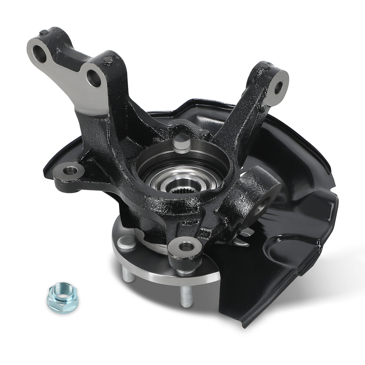 Front Right Knuckle Wheel Hub Bearing Compatible For Toyota Highlande Base Limited Sport2004-2007
