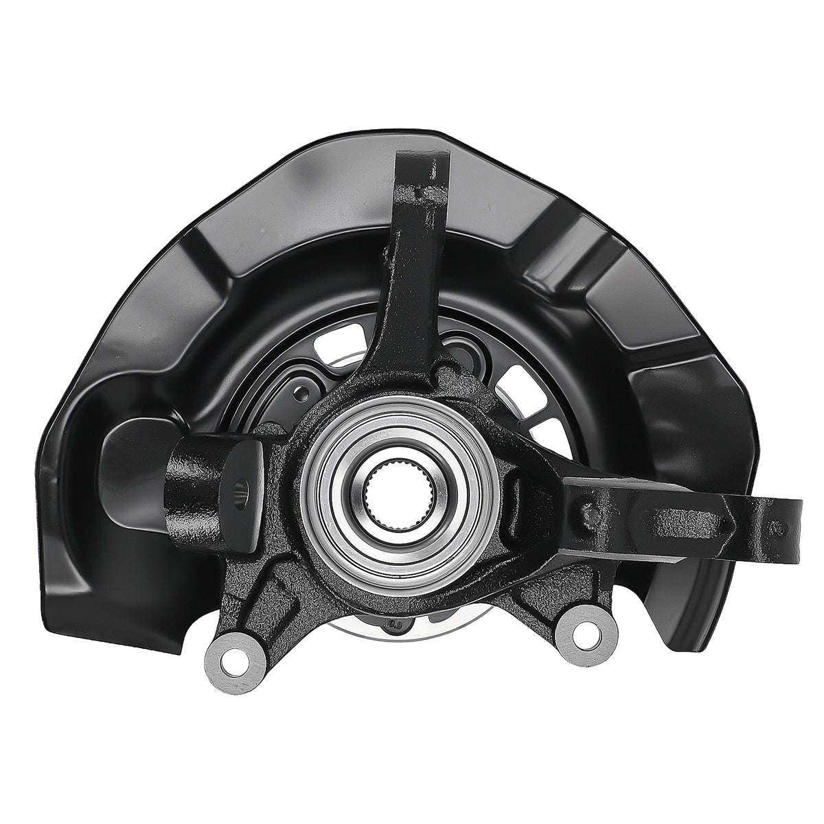 Driver Front Hub Knuckle compatible For TOYOTA Sienna 2004-10 AWD Left 698-429