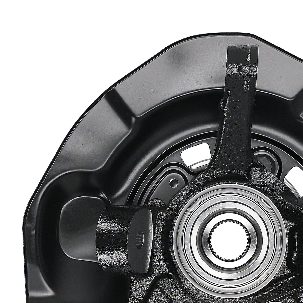 Driver Front Hub Knuckle compatible For TOYOTA Sienna 2004-10 AWD Left 698-429