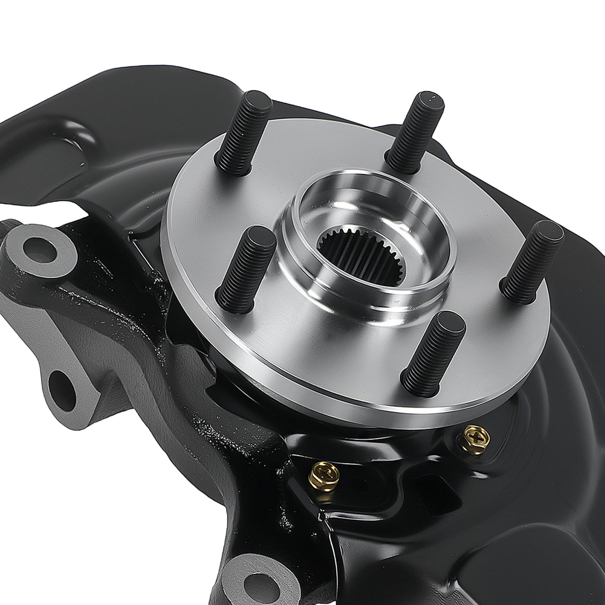 Driver Front Hub Knuckle compatible For TOYOTA Sienna 2004-10 AWD Left 698-429