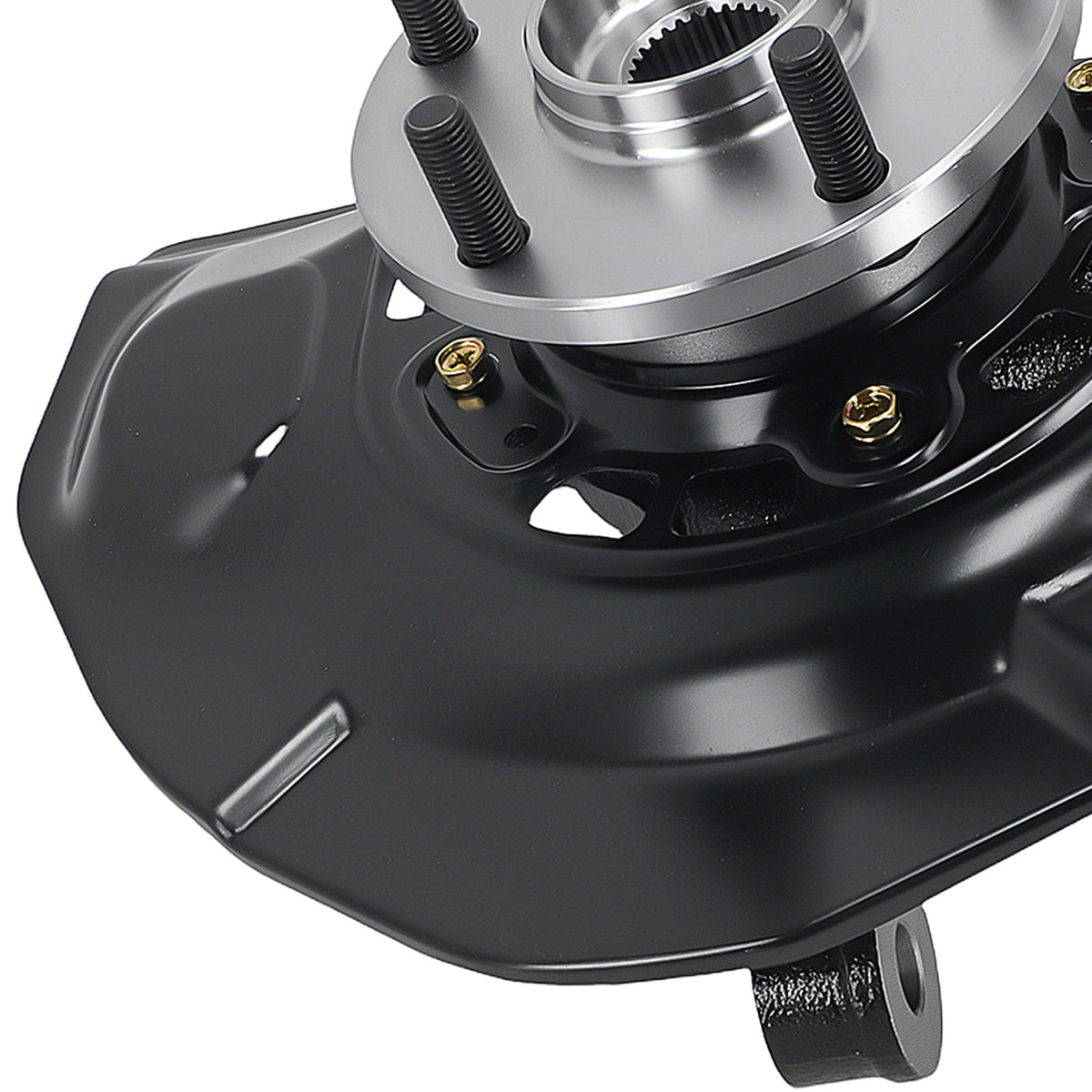 Driver Front Hub Knuckle compatible For TOYOTA Sienna 2004-10 AWD Left 698-429