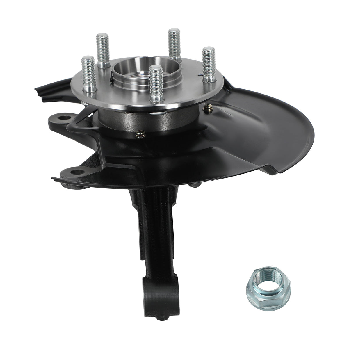 Wheel Bearing and Hub Assembly compatible For Honda Civic DX EX GX Hybrid LX 698-450 06-07