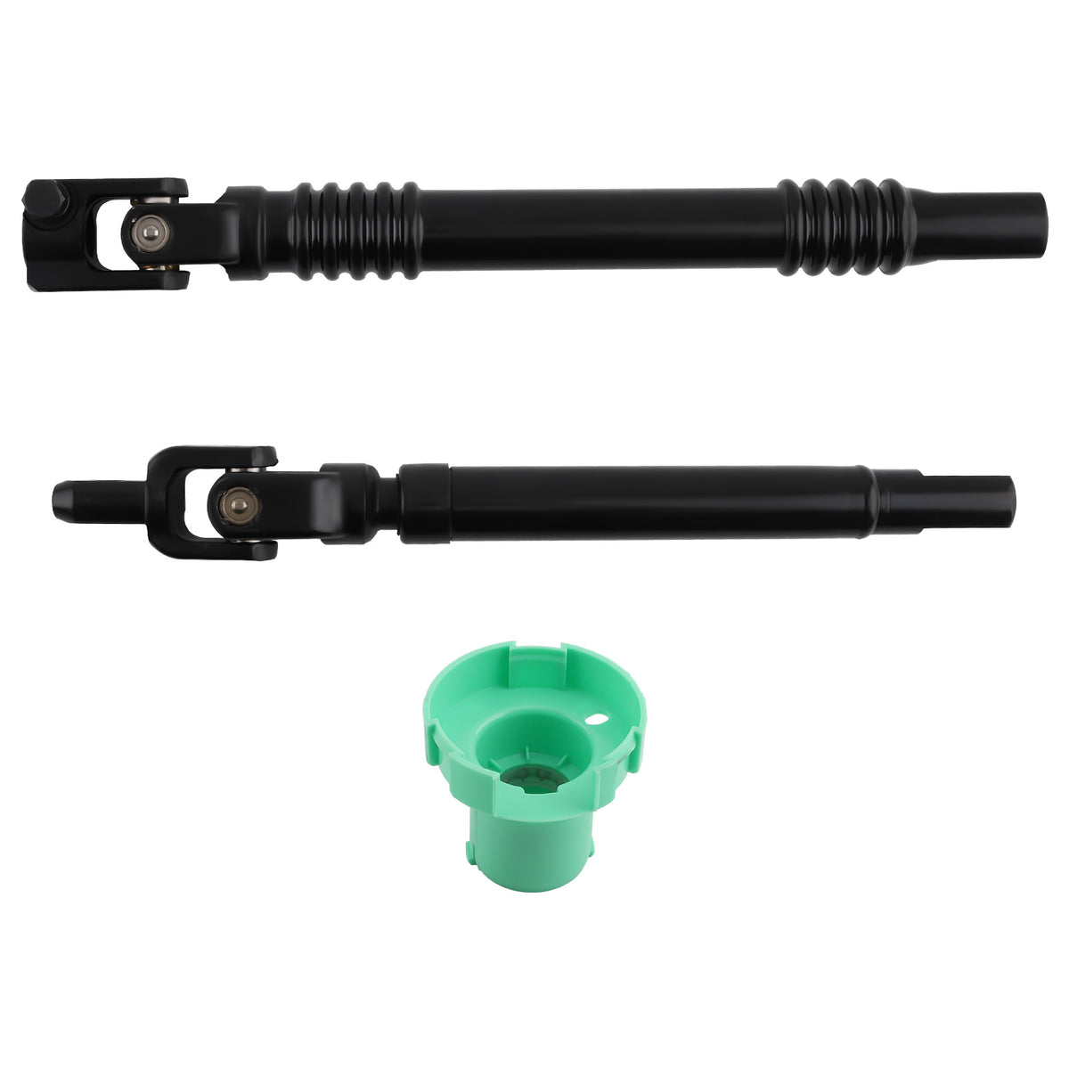 Upper Lower Steering Column Intermediate Shaft compatible For Chevrolet Silverado 1500 2500