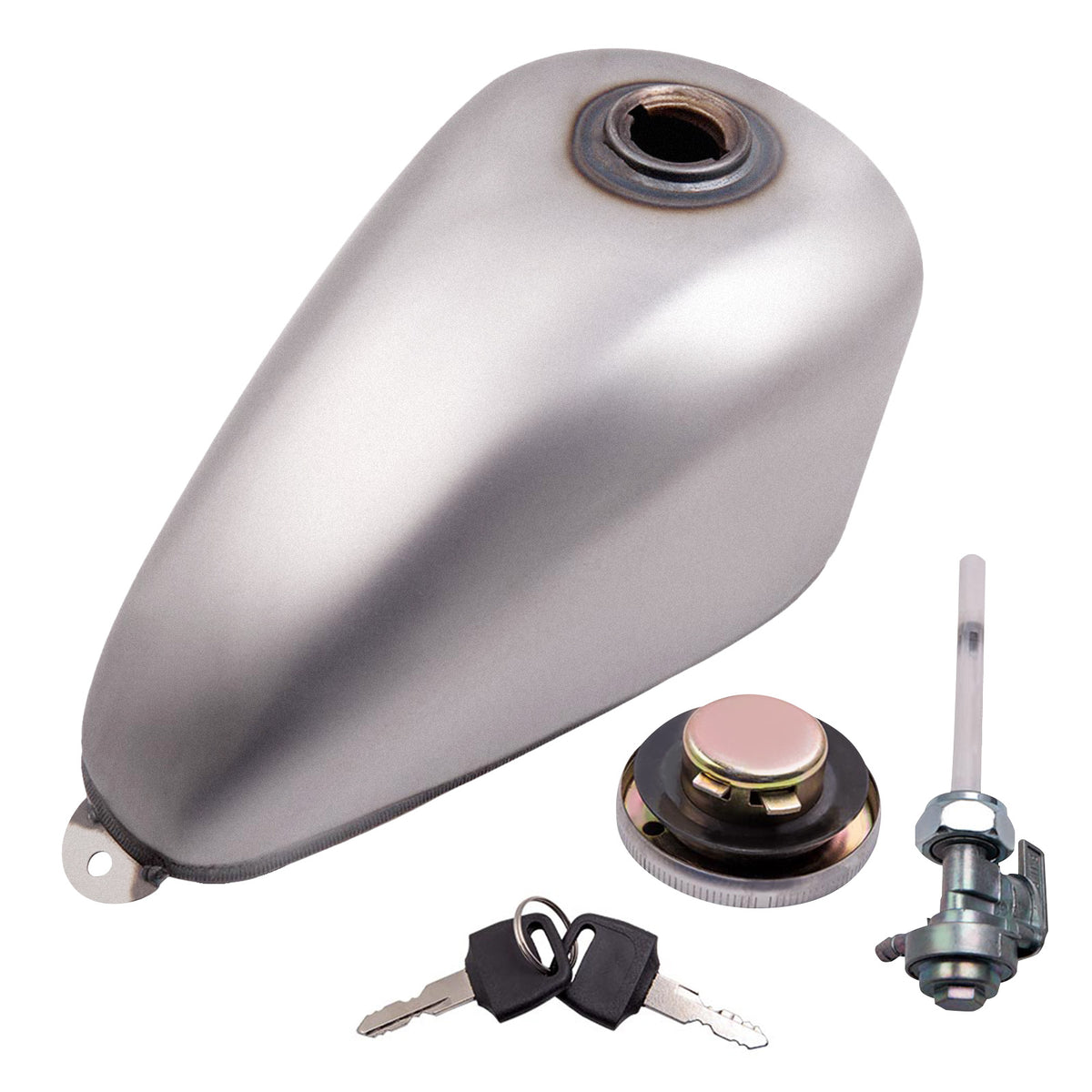 New 1.5 Gallon Gas Tank Direct Mount For Ironhead Bobber