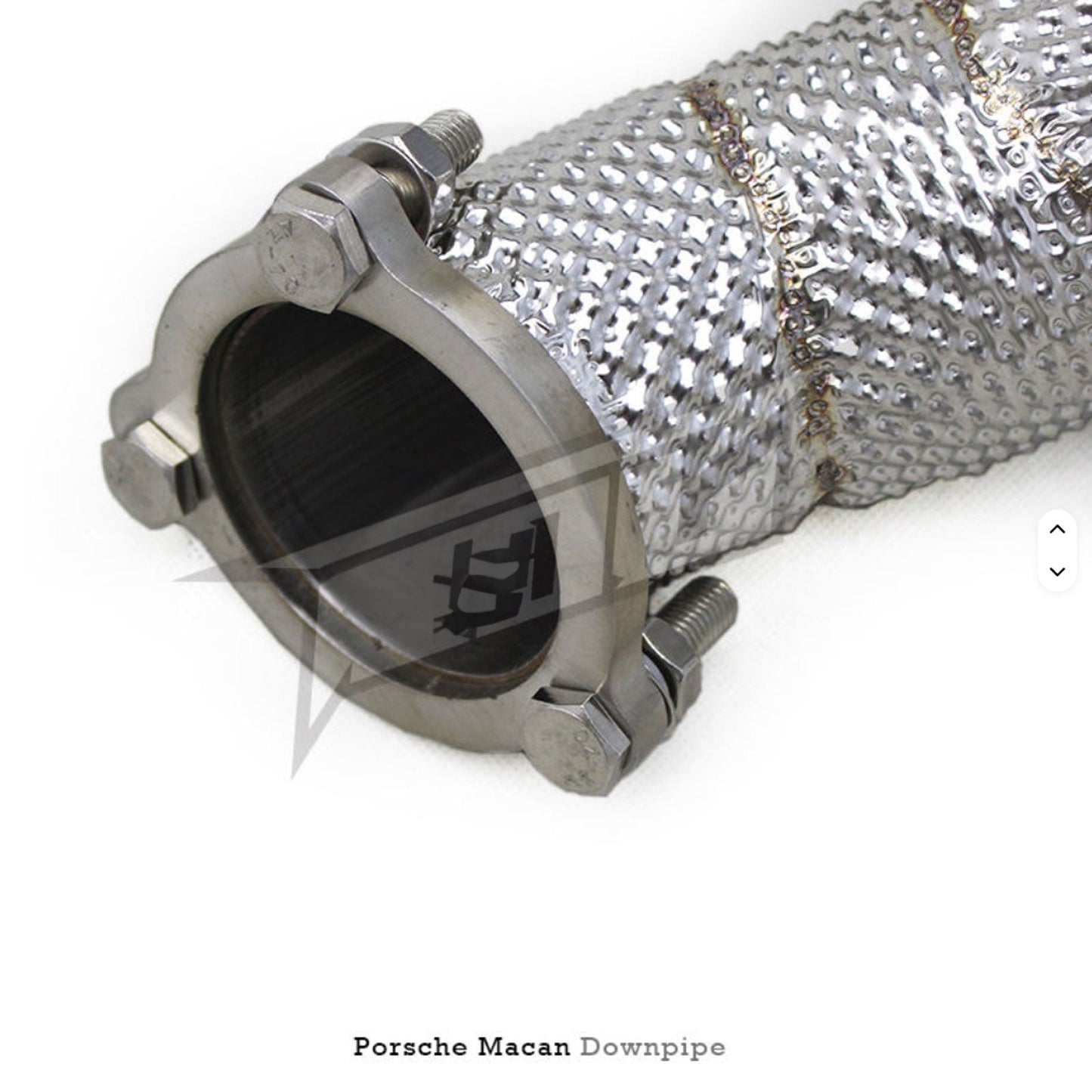 Straight Free Flow Stainless Steel Down Pipes for Porsche Macan Turbo GTS 3.6T