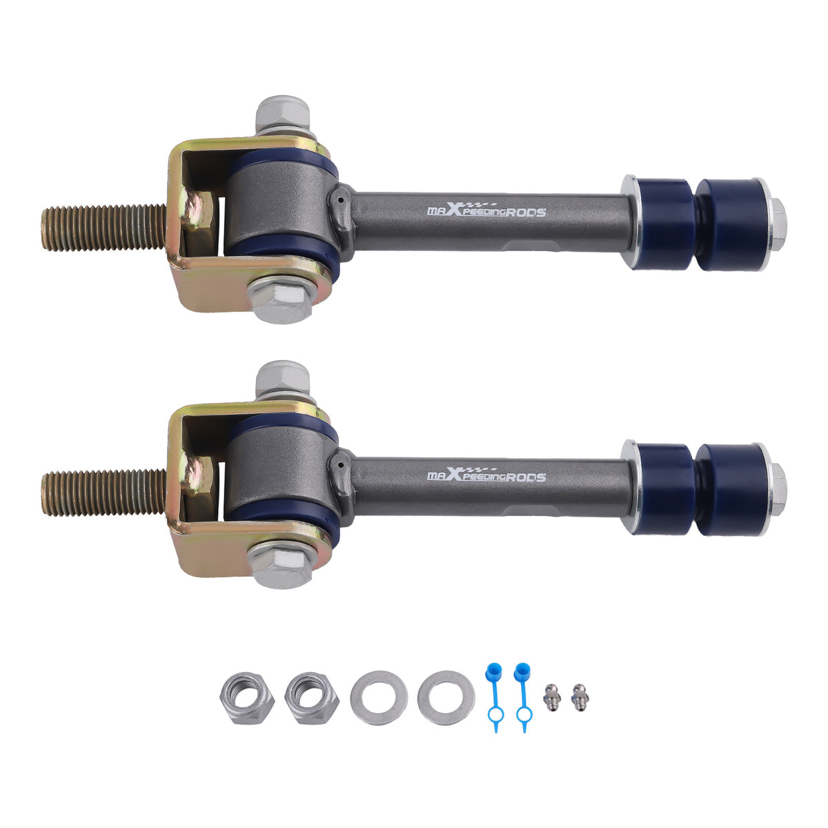 0-2 Lift Front Sway Bar End Links compatible For GMC Sierra Silverado 1500/2500/3500 HD