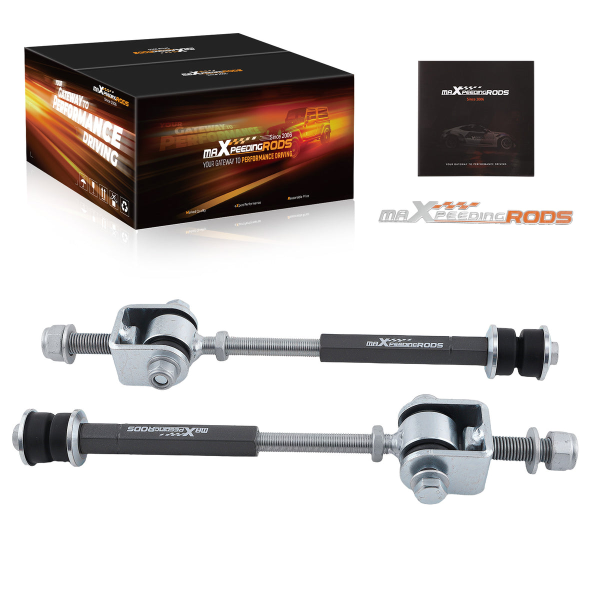 Heavy Duty Sway Bar End Links 4-6 Lift Kit compatible For GMC Silverado/Sierra 2500 3500