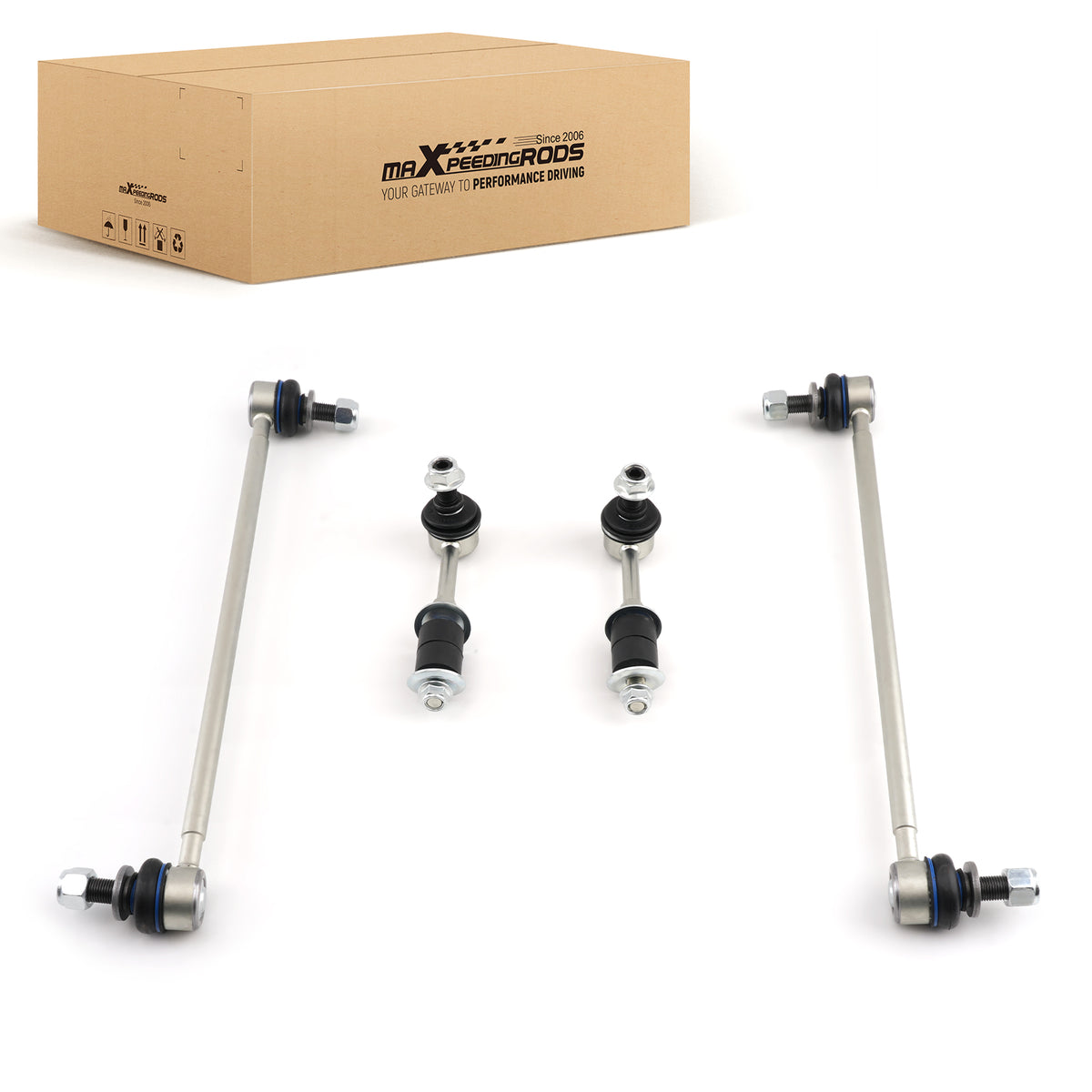 4x Front Rear Stabilizer/Sway Bar End Link compatible For Corolla RAV4 2006-18 NX300H 15-21