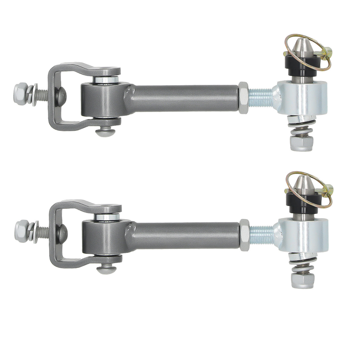 Front 2"-3.5" Lift Sway Bar Link compatible For Jeep Cherokee XJ 1984-2001 Quick Disconnect