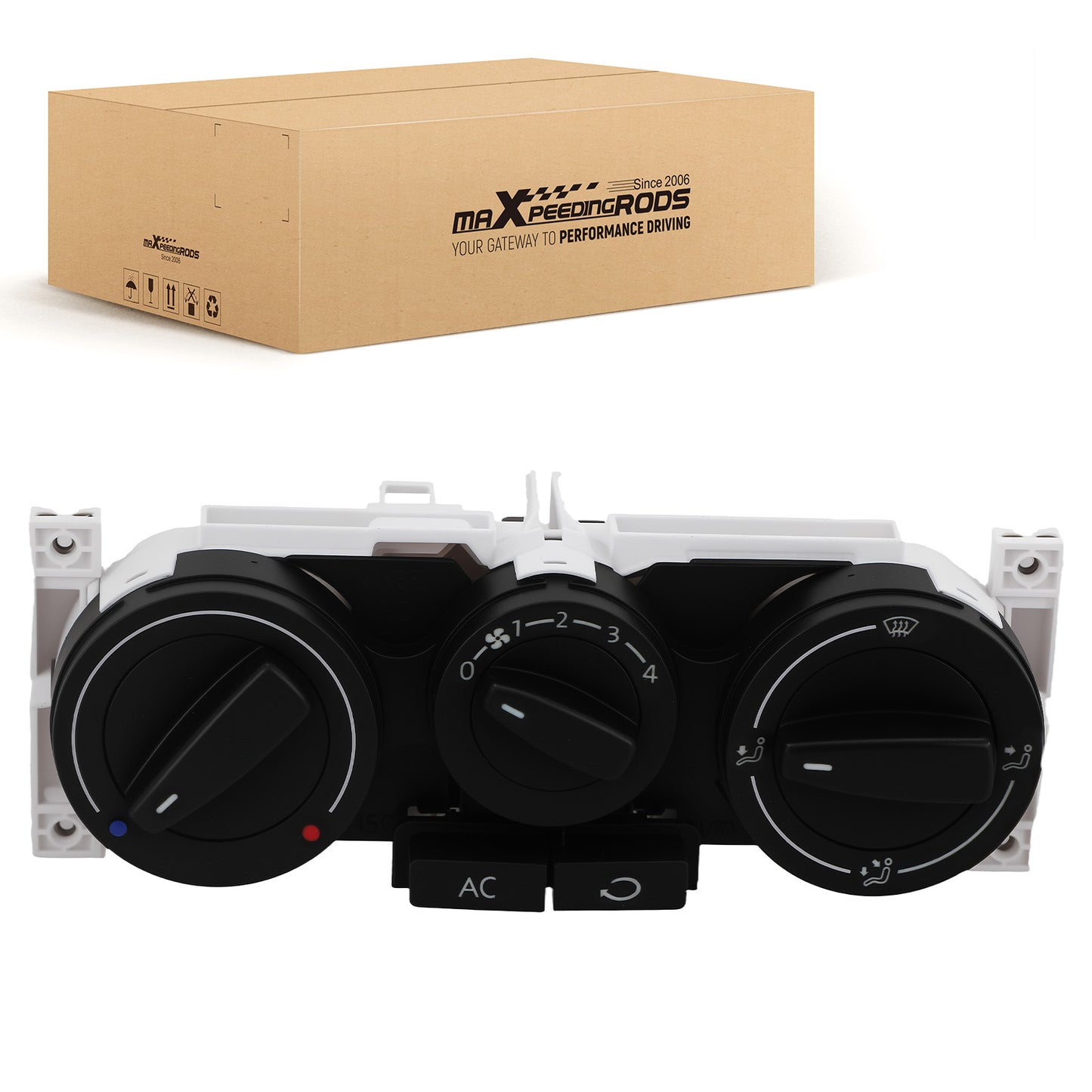 HVAC Climate Control Module Panel compatible for Volkswagen Golf GTI Jetta 1999-06 Plastic
