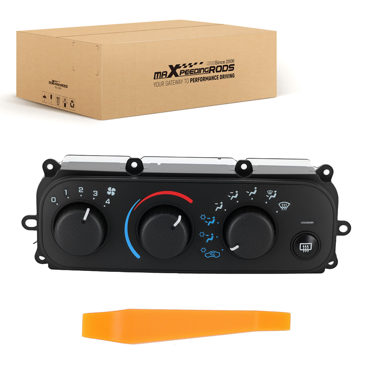 A/C Climate Control Module compatible For Chrysler Sebring compatible For Dodge Stratus 2001-06 04596277AA