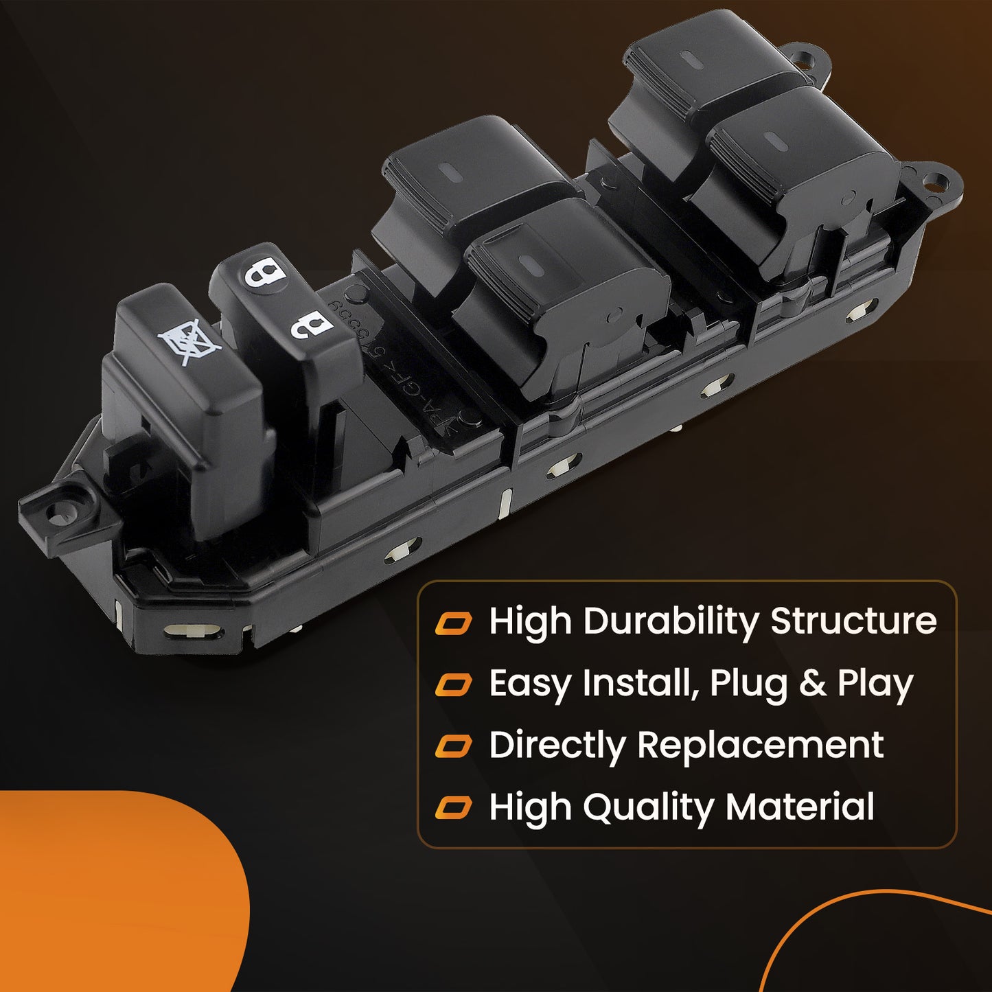 Master Power Window Door Switch compatible For Toyota Camry Prius 2012-2014 84040-33100