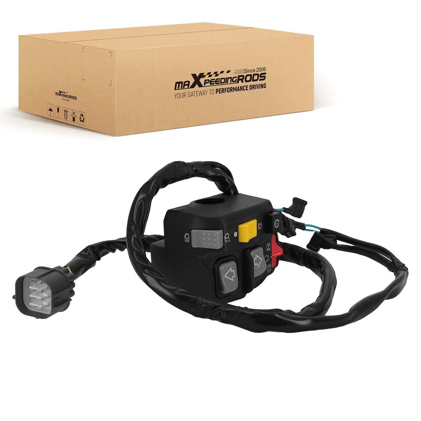 Handlebar Electric Shift Switch compatible for Honda TRX420 Rancher ES 09-13 35140-HP5-A52