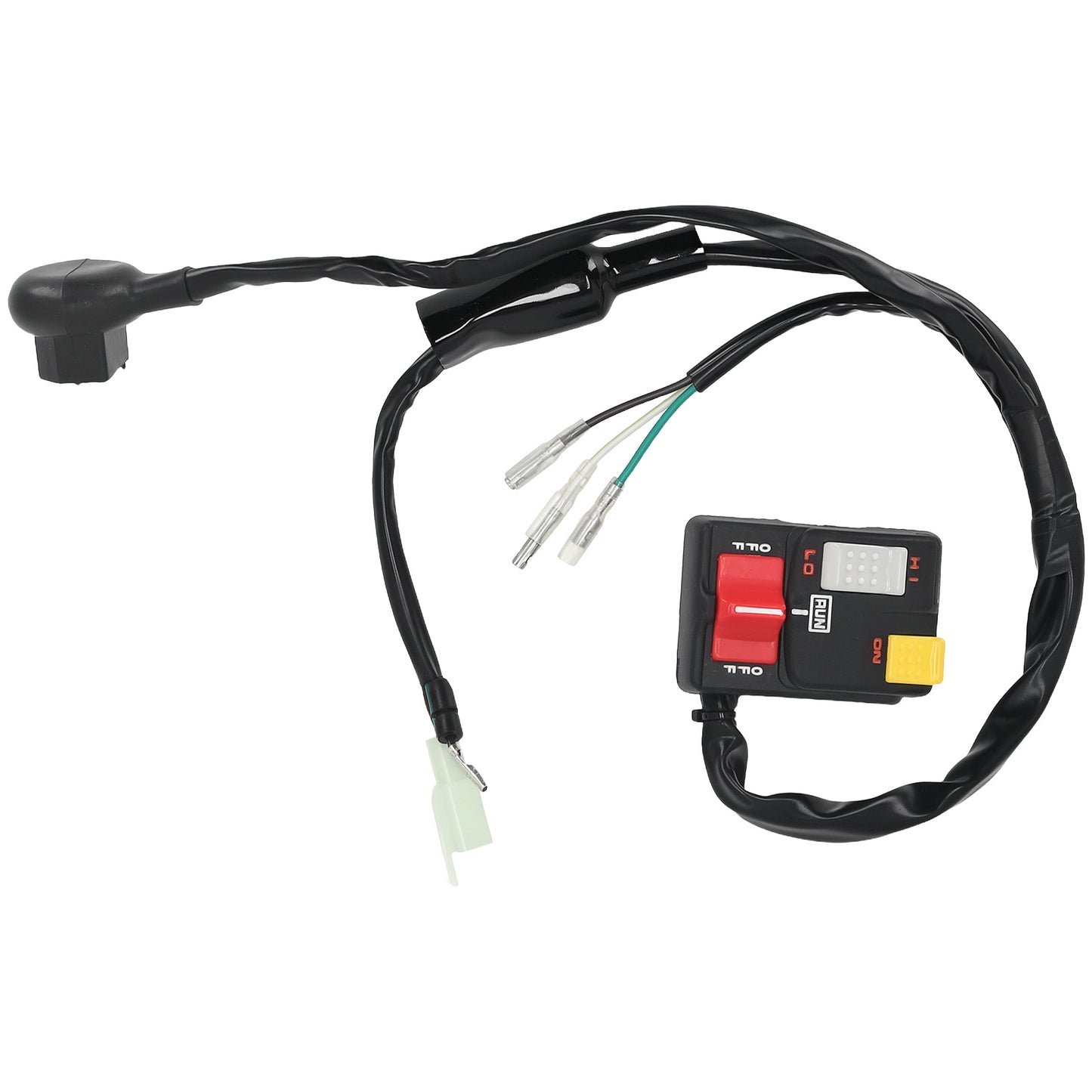 Left Handlebar On Off Switch Kill Stop Headlight compatible for Honda ATC200X A 1986-1987