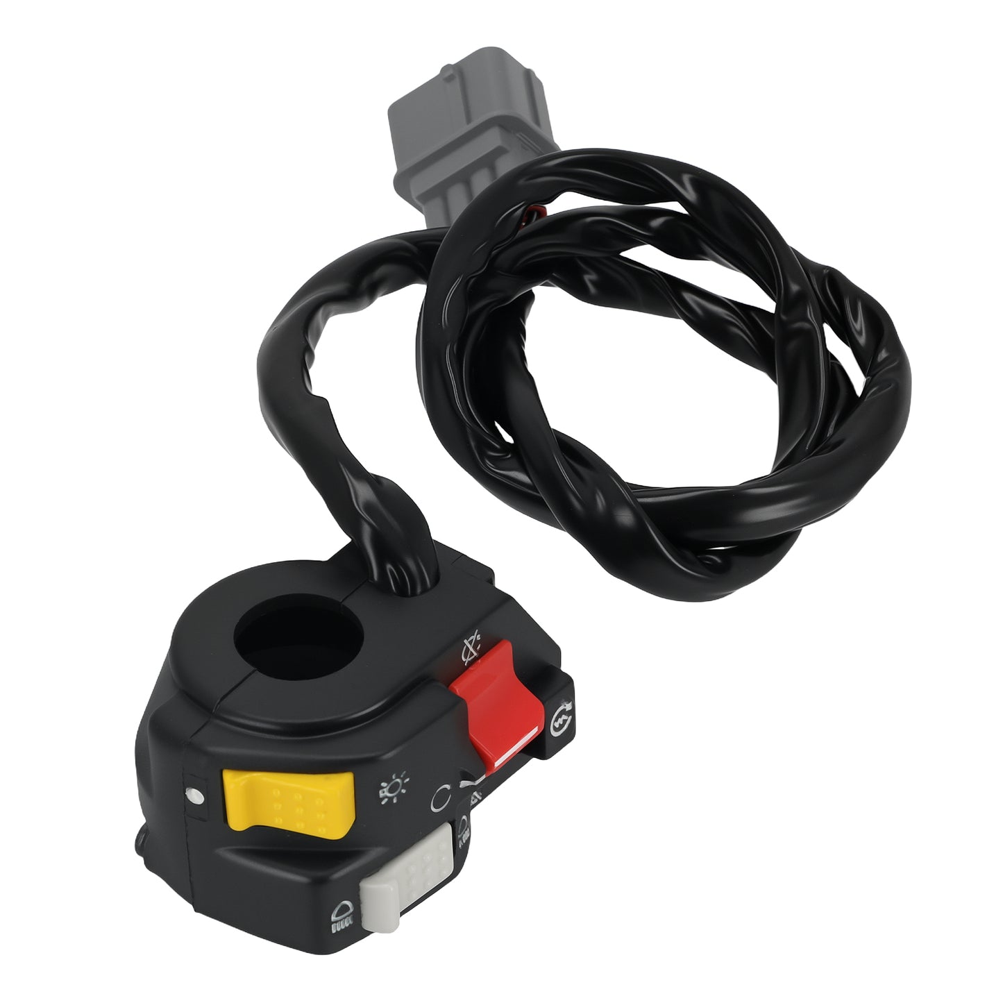 Left Handlebar Start Stop Switch compatible for Honda Rancher TRX350TM TRX350FM 2000-2005