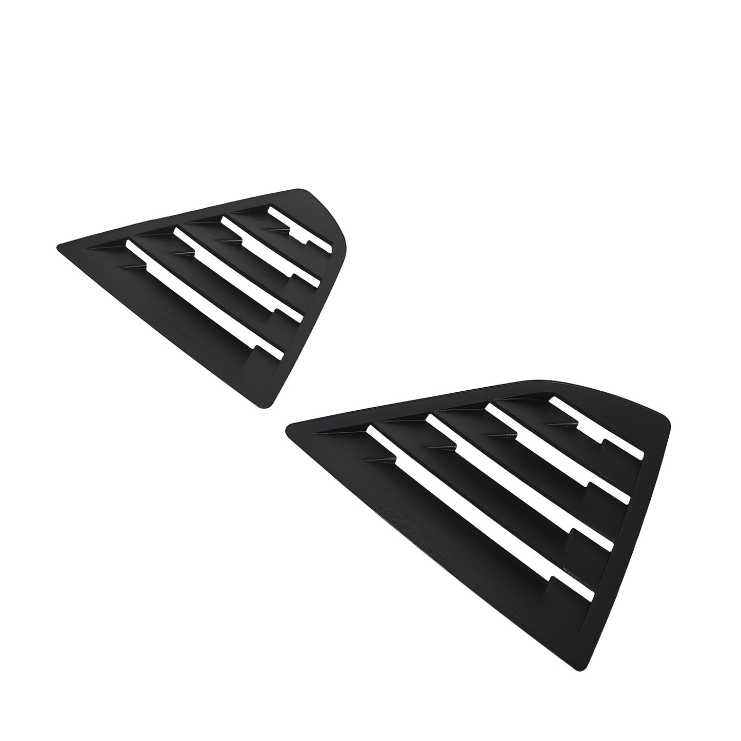 Rear Side Window Louvers Scoop Panel compatible for Toyota Camry 2018-2023 Gloss