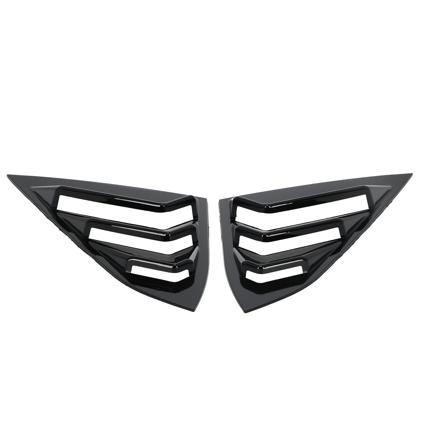 Car Quarter Louvers compatible for Honda Civic Sedan 2016-2021 Side Window Cover