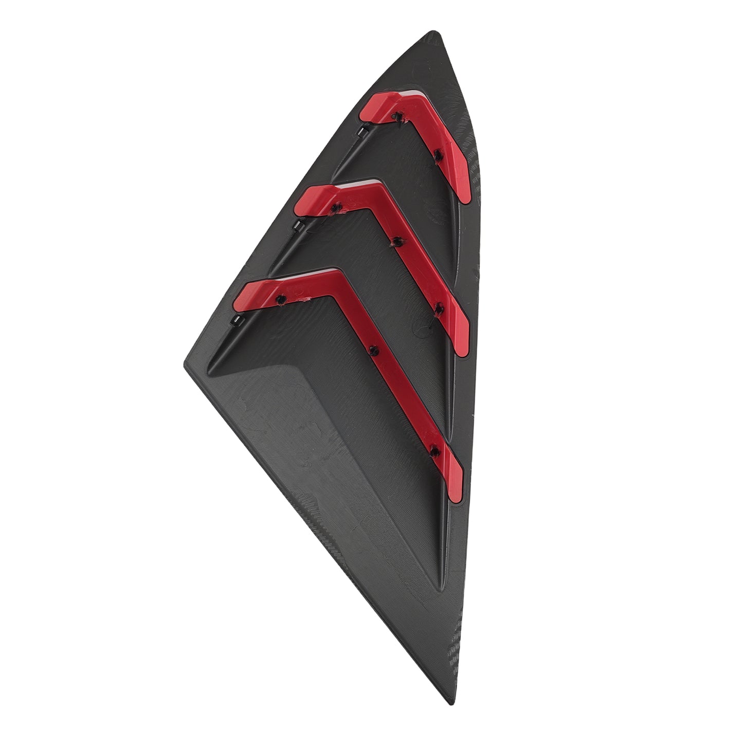 ABS Carbon Fiber Louvers compatible for Honda Civic Sedan 4-Door 2016-2021 Quarter