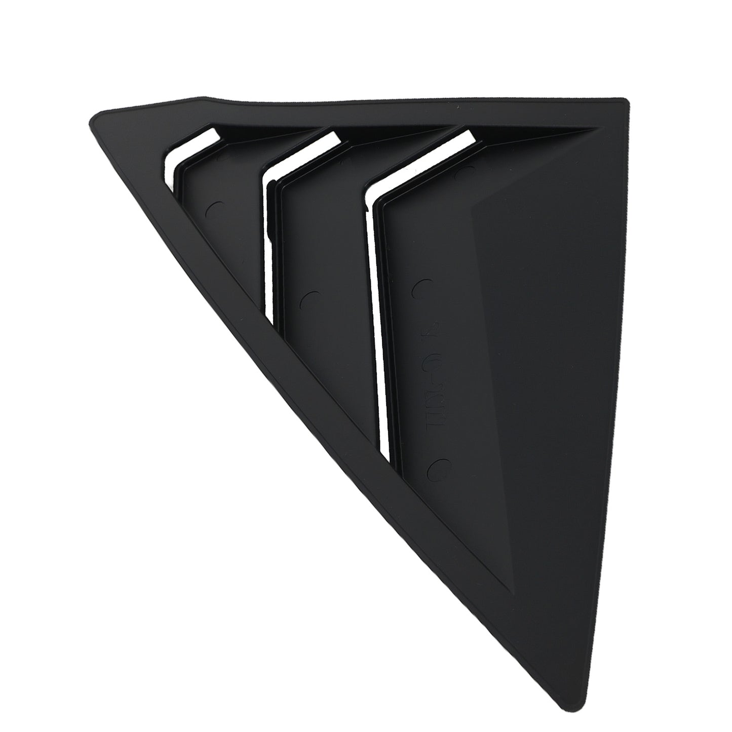 ABS Gloss Black Side Window Louvers compatible for Honda Civic Sedan 2022-2025 2Pc