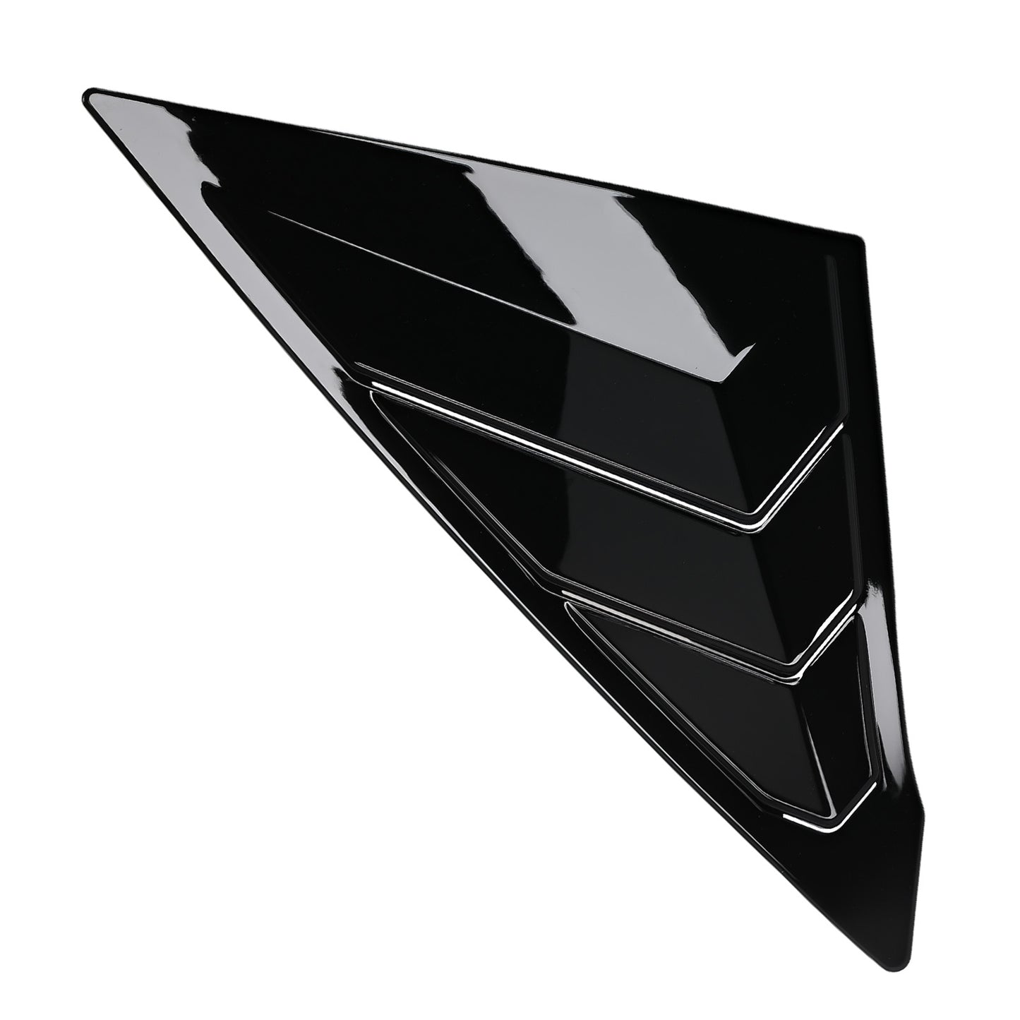 ABS Gloss Black Side Window Louvers compatible for Honda Civic Sedan 2022-2025 2Pc