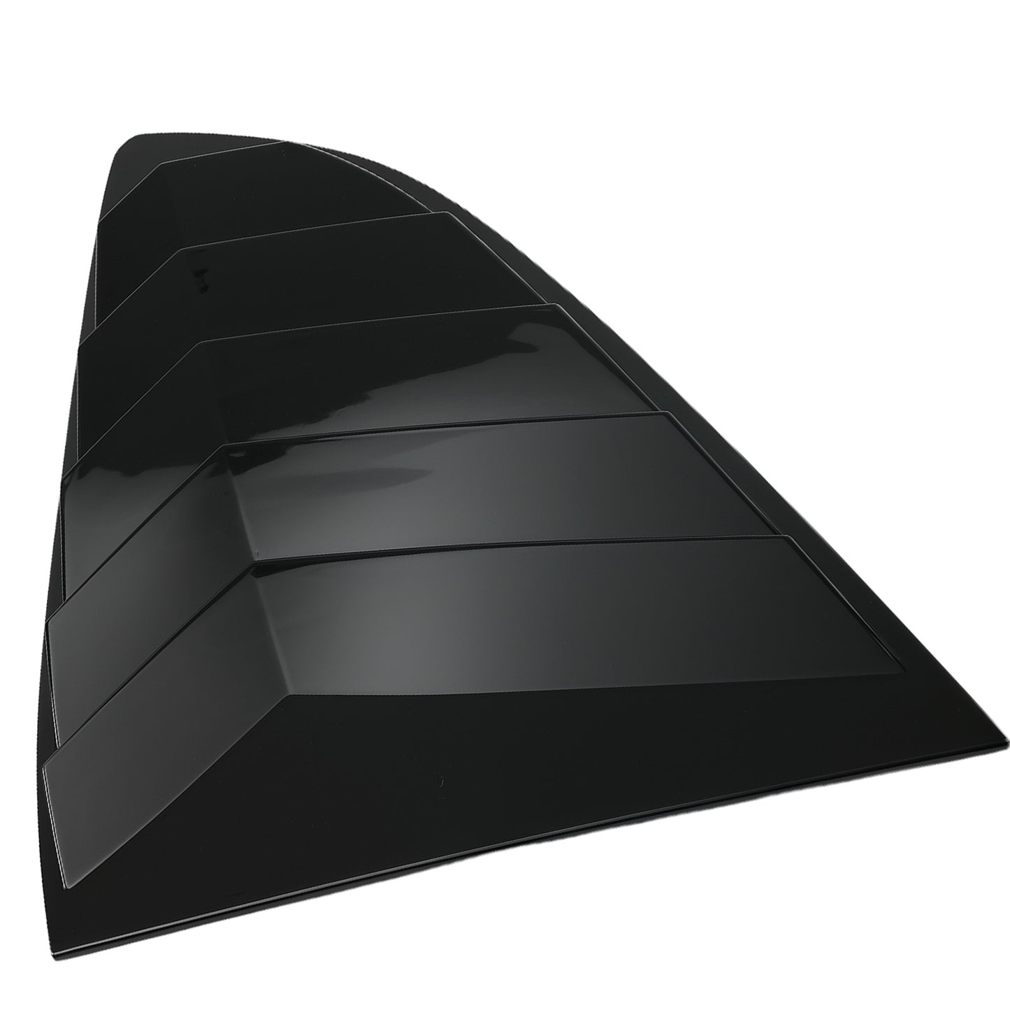 Rear GlossSide Window Louvers Scoop Panel compatible for Honda CR-V 2017-2020