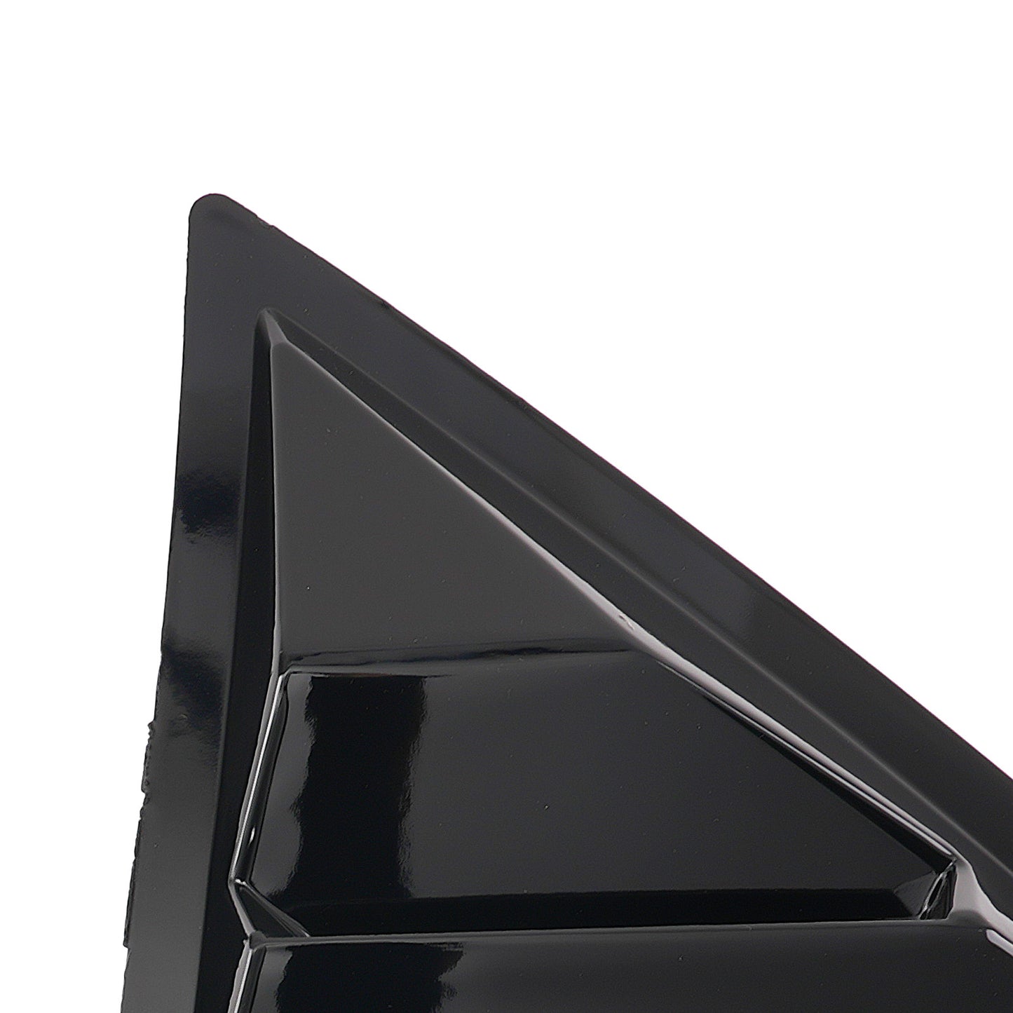 ABS Gloss Black Side Window Louvers compatible for Dodge Challenger 2008-2022 Durable
