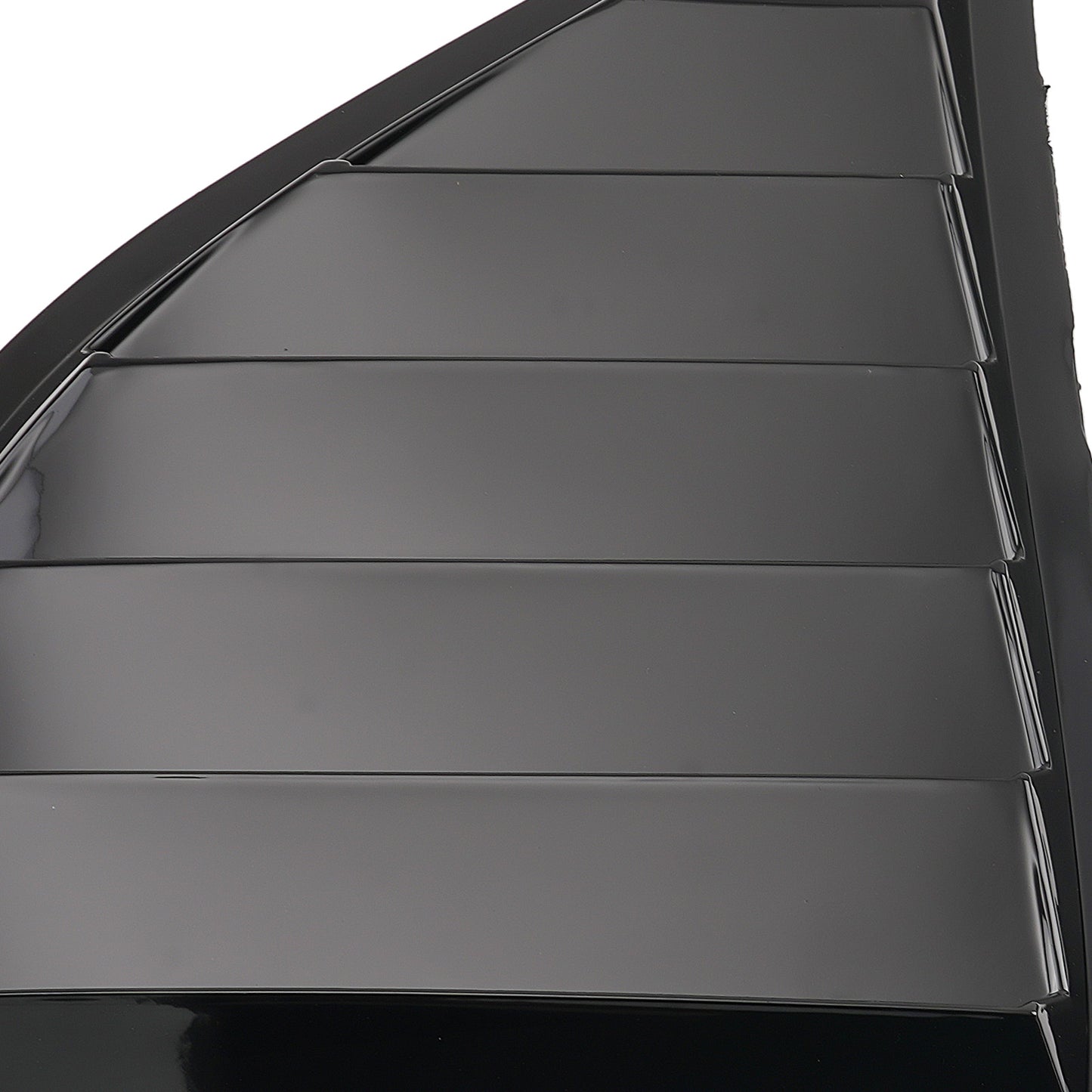 ABS Gloss Black Side Window Louvers compatible for Dodge Challenger 2008-2022 Durable