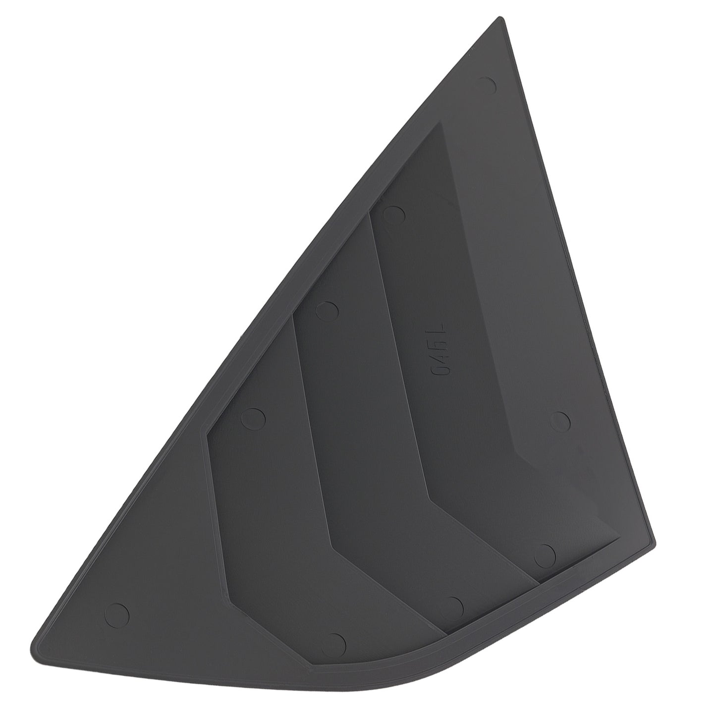 ABS Painted Louvers compatible for Ford Focus MK3 Hatchback 2012-2018 Window Black