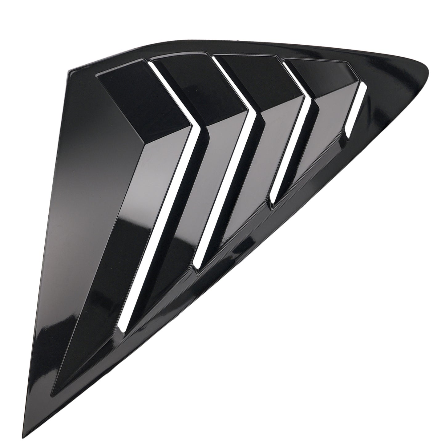 ABS Black Gloss Side Window Louvers compatible for Honda Accord 2023-2025 2PC