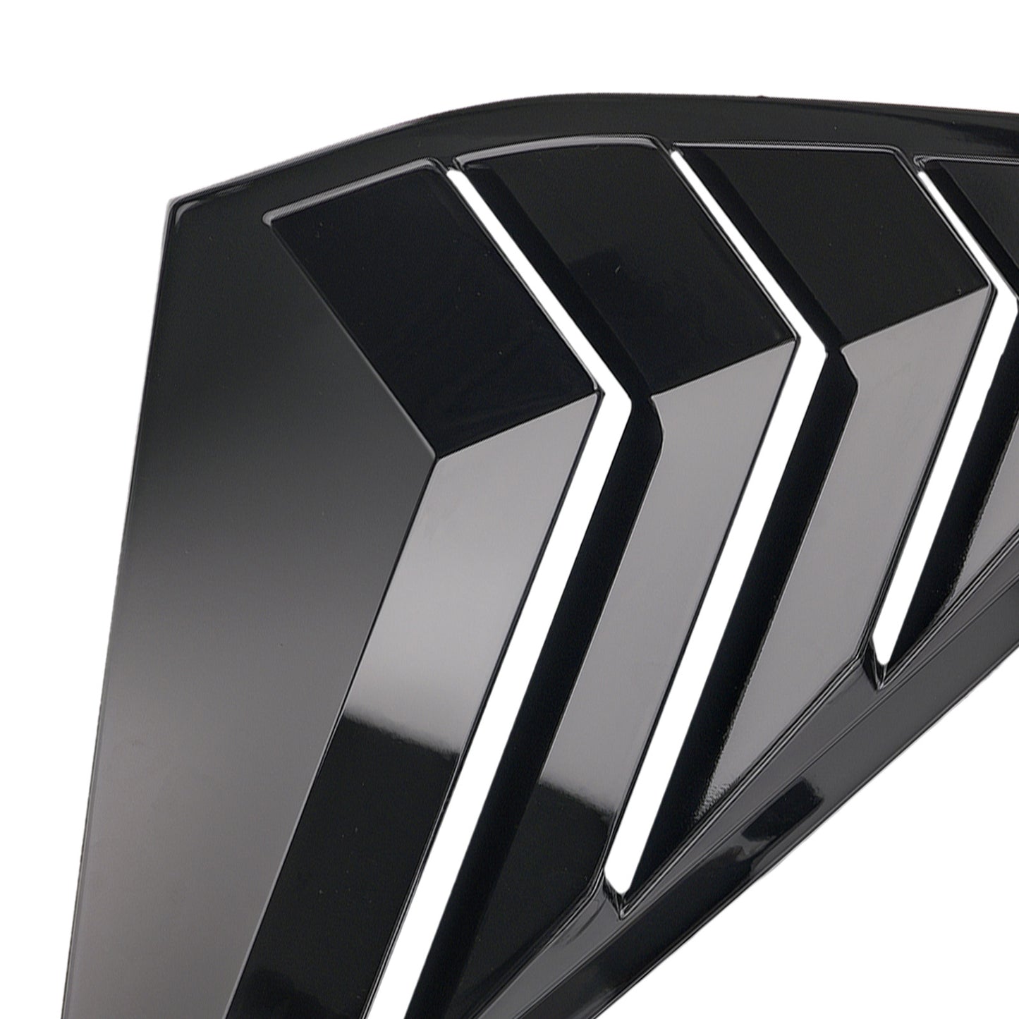 ABS Black Gloss Side Window Louvers compatible for Honda Accord 2023-2025 2PC