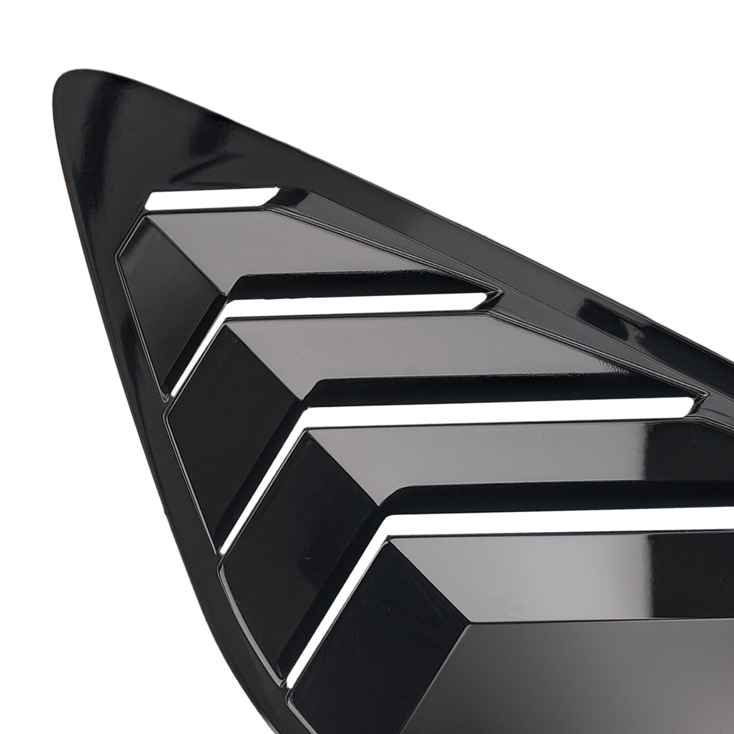 ABS Black Gloss Side Window Louvers compatible for Honda Accord 2023-2025 2PC