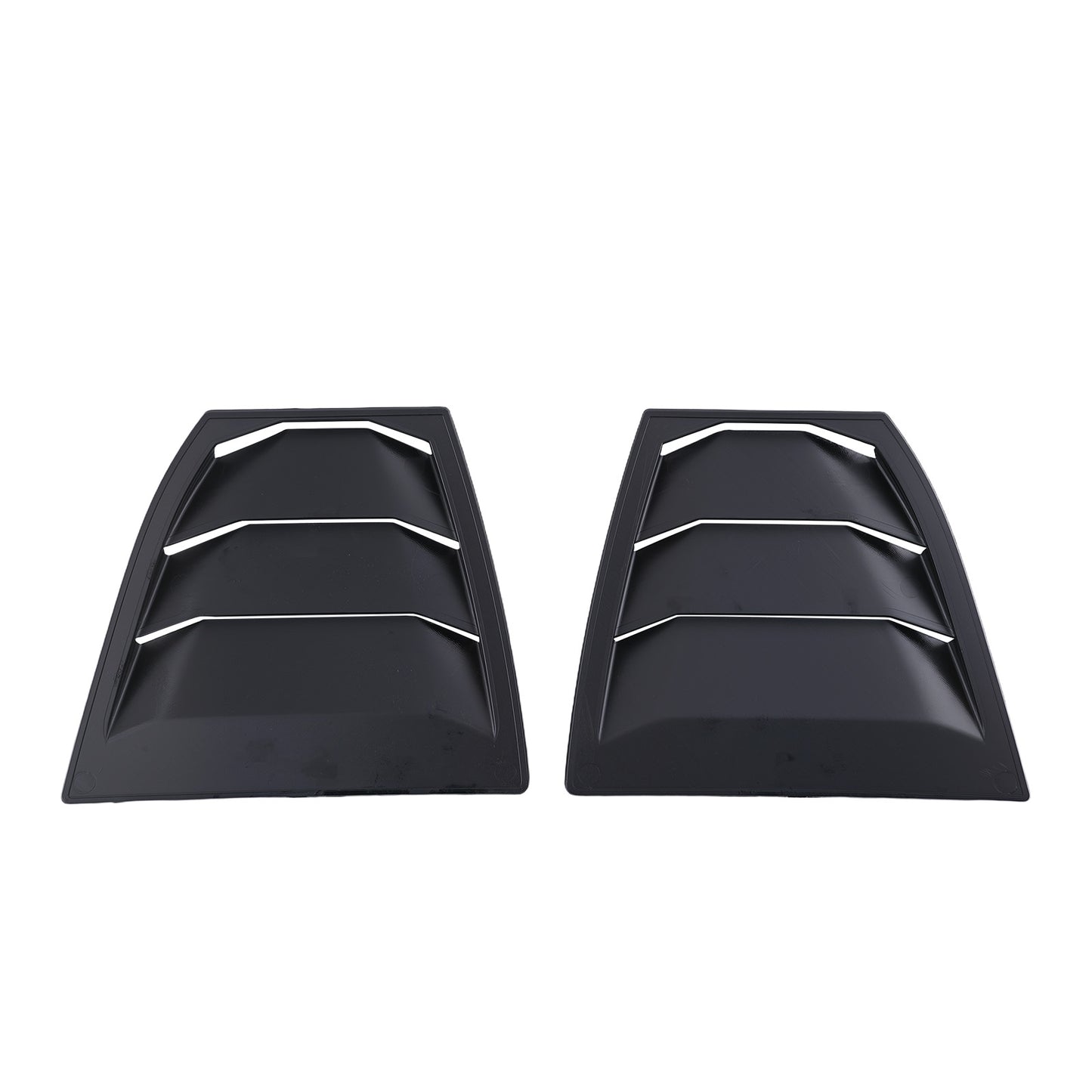 Gloss Black Side Window Louvers ABS compatible for Mazda 3 Axela 2014-2018 Plastic
