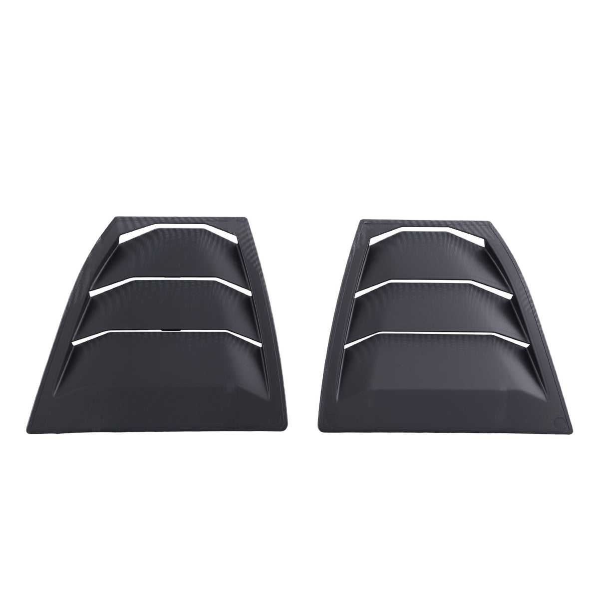 ABS Carbon Fiber Side compatible For Vent Window Scoop Louver compatible For Mazda 3 Axela 2014-2018