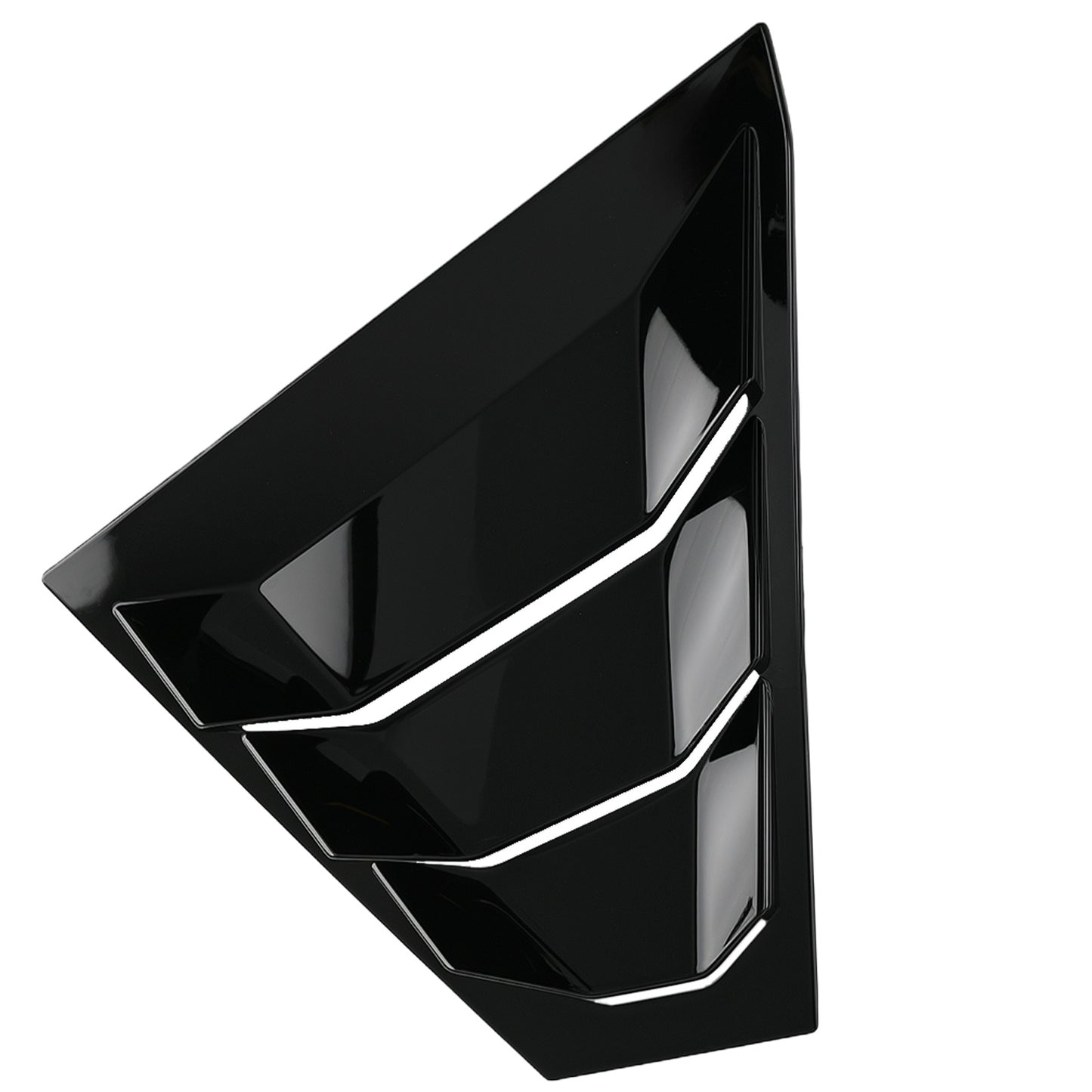 ABS Gloss Black Side Window Louvers compatible for Nissan Altima 2019-2023 Painted