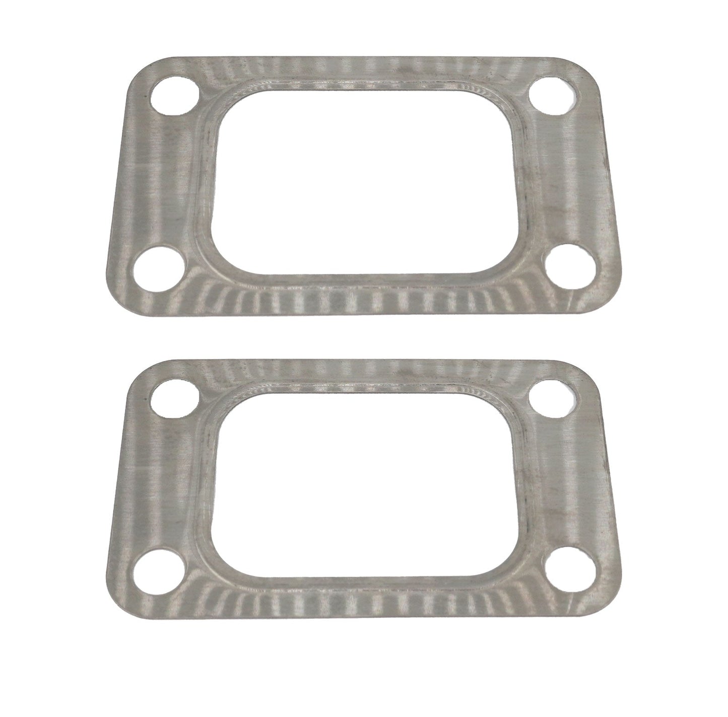 2x T6 Turbo Inlet Flange Gasket Garret Precision Borg Warner Stainless Steel USA