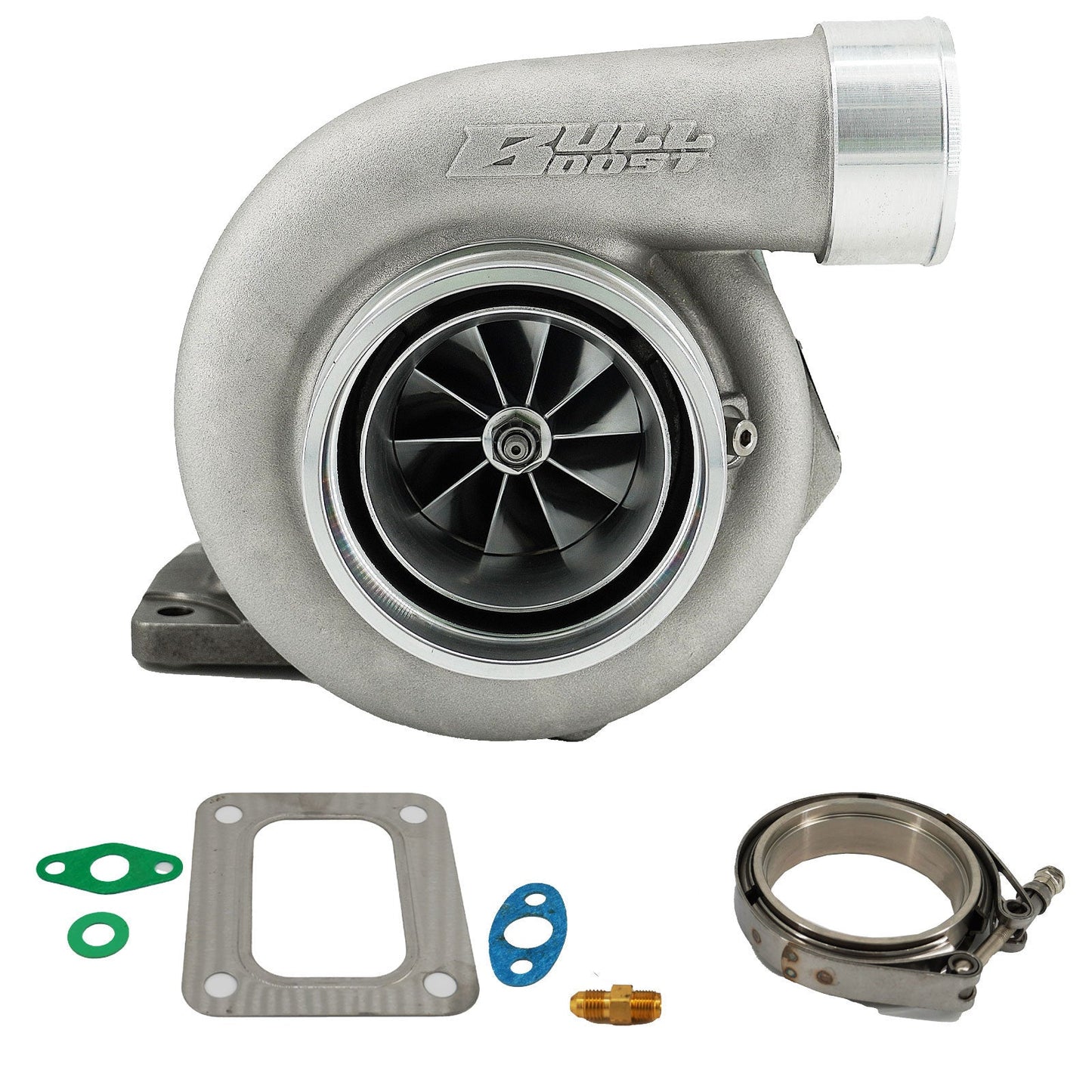 T70 Turbocharger Turbo Charger T4 3" Universal V-Band 500+ HP 0.72 0.81 A/R