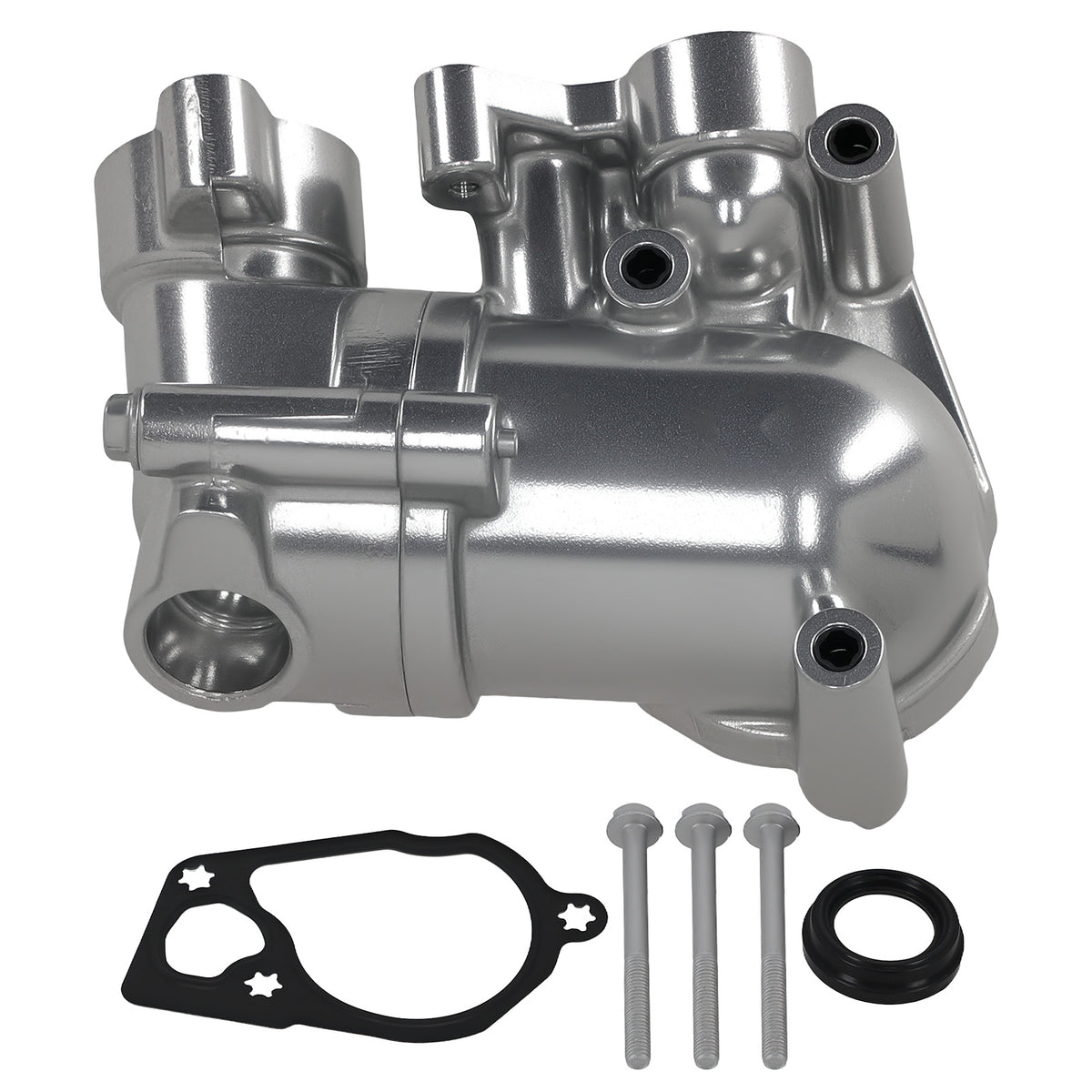 Thermostat HousingAssembly compatible For Cadillac CTS 3.6L V6 FLEX 2014-2015 1020180